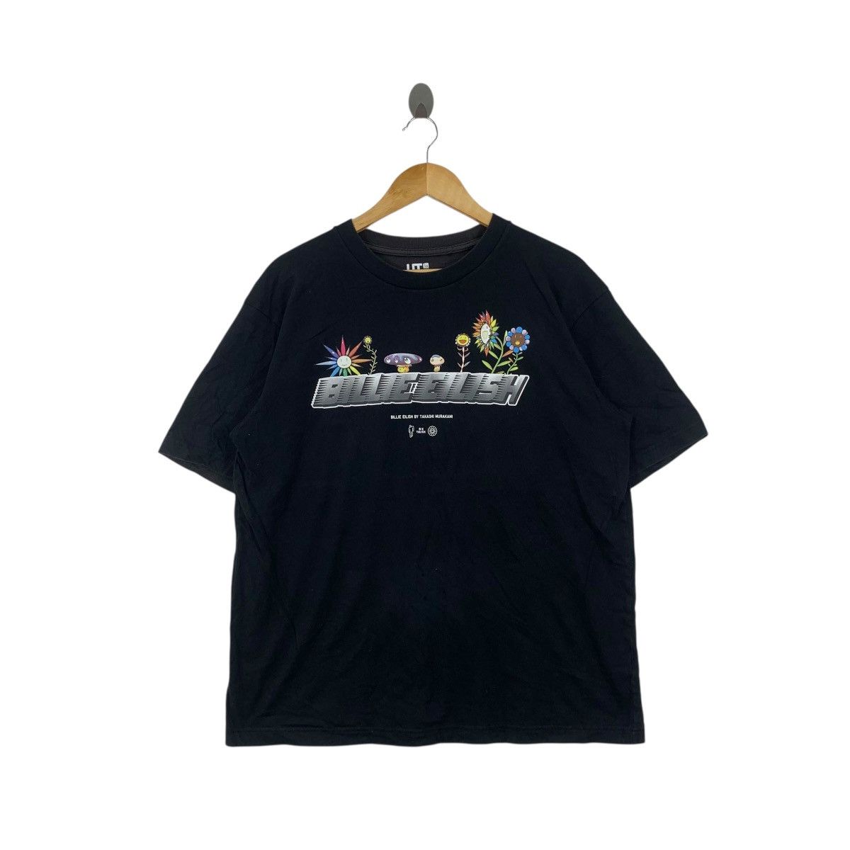 Uniqlo TAKASHI MURAKAMI x UNIQLO x BILLIE EILISH Baggy Tee Shirt Size L / US 10 / IT 46 - 1 Thumbnail