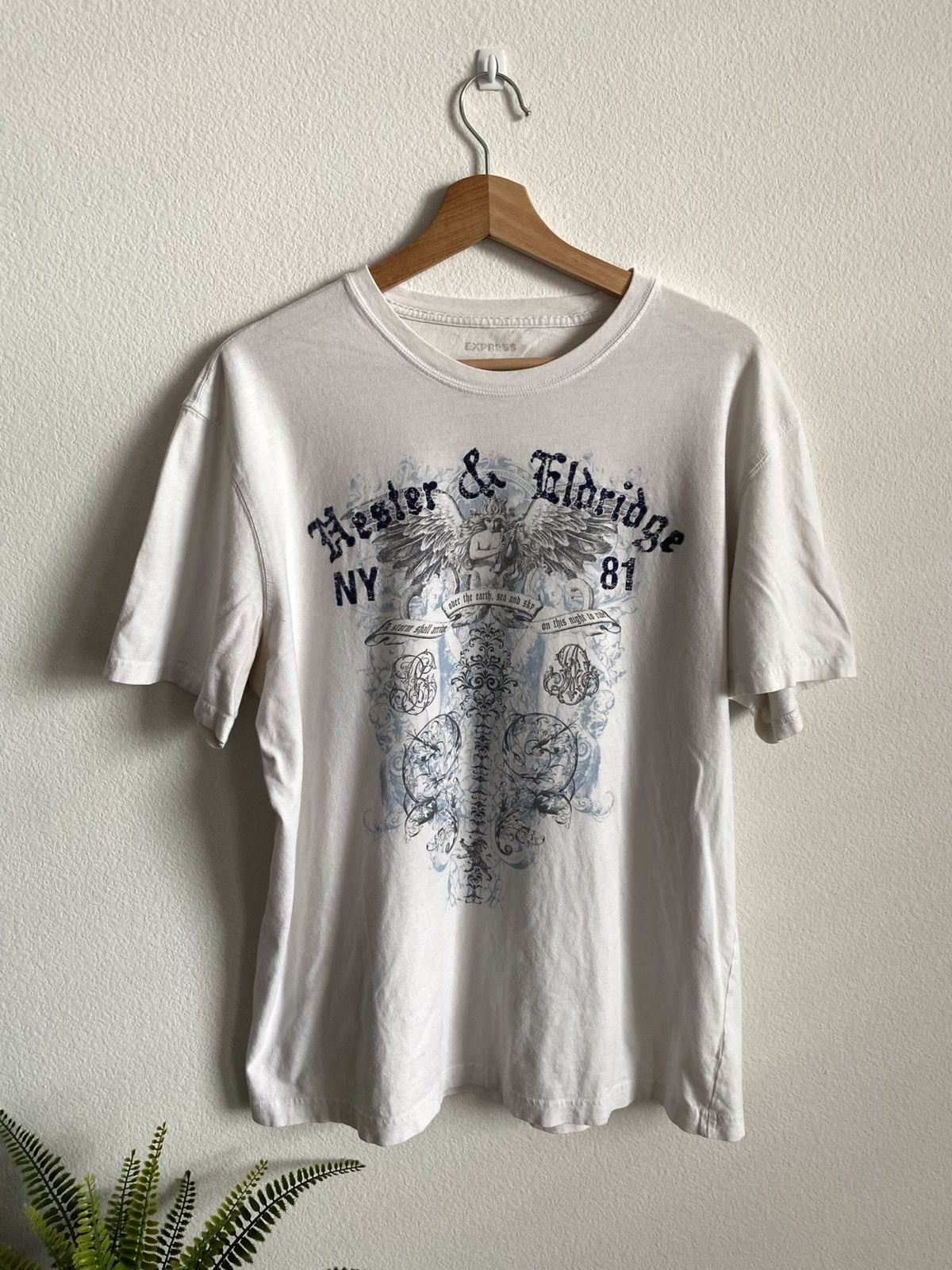 Affliction Y2K Grunge Angel Tee Size US L / EU 52-54 / 3 - 1 Thumbnail