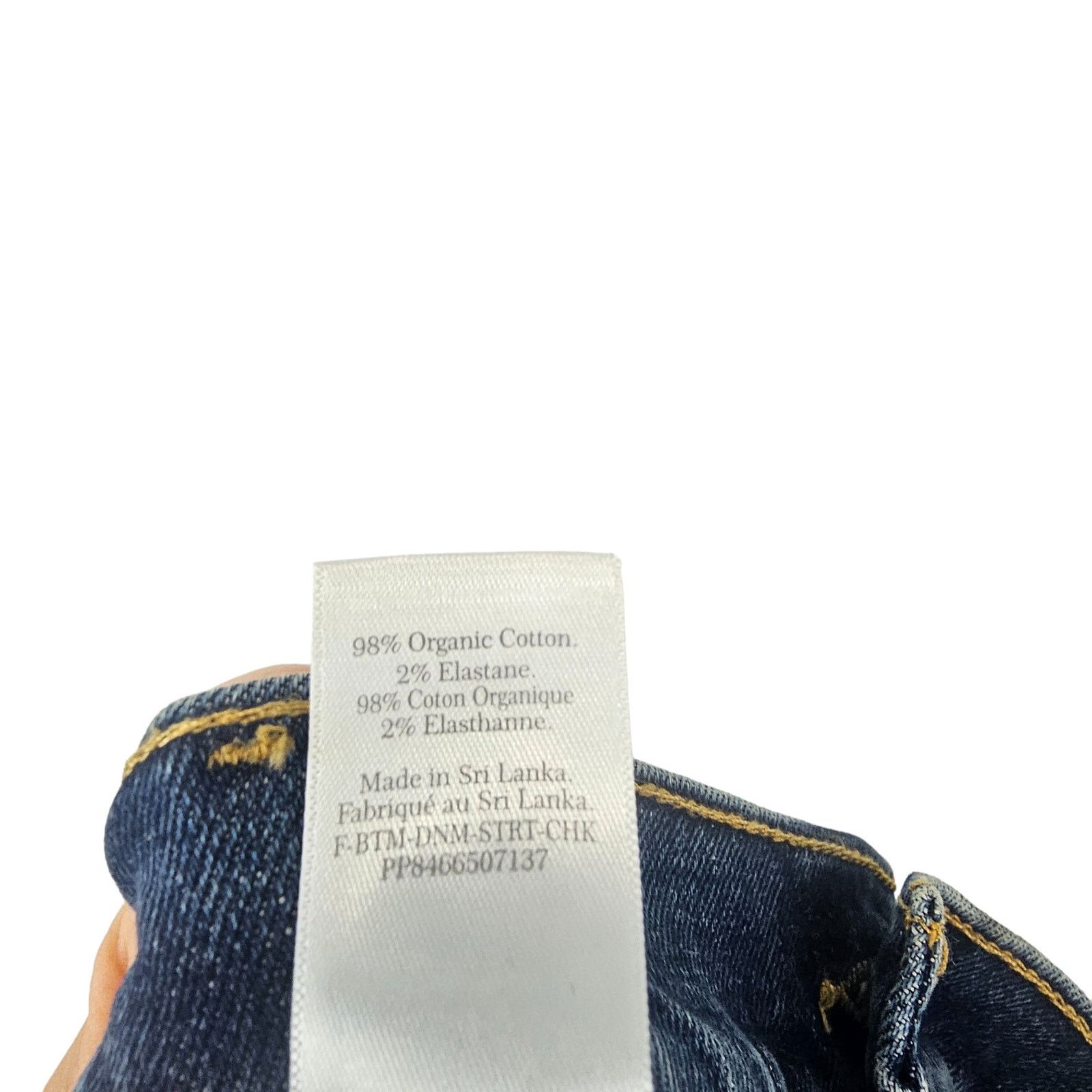 Everlane Everlane Womens The Original Cheeky Jeans Cropped High Waist Size 41" - 7 Thumbnail
