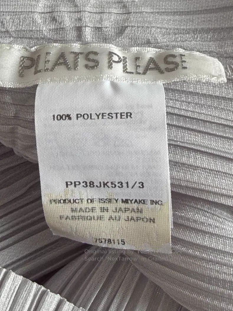 Issey Miyake Issey Miyake Gray Long Sleeve Size L / US 10 / IT 46 - 3 Thumbnail