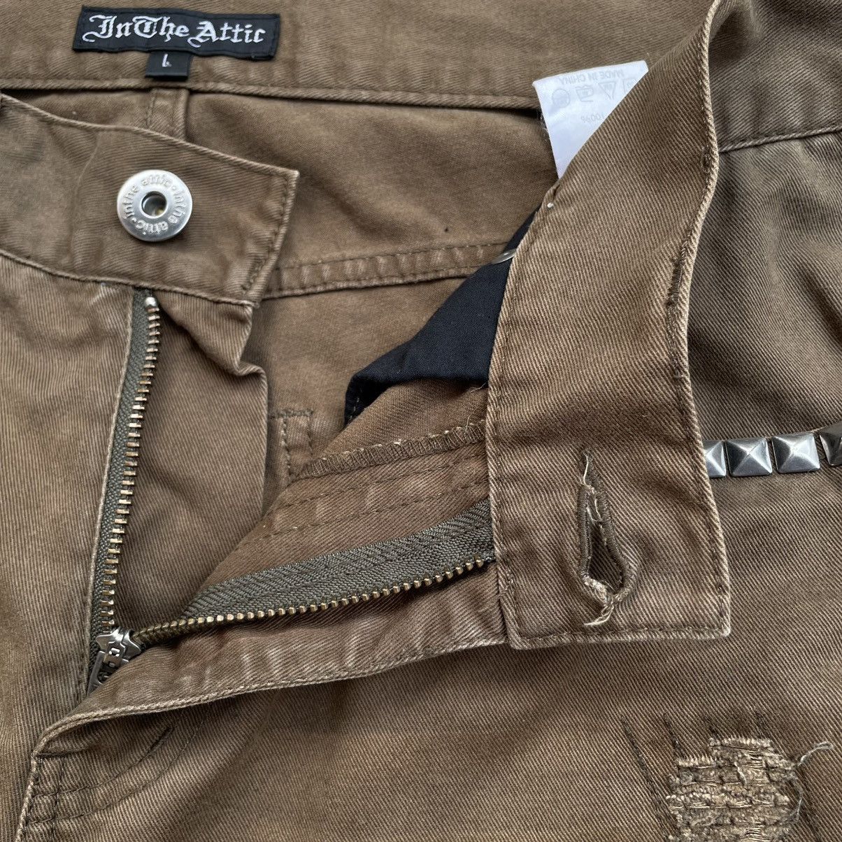In The Attic × Japanese Brand × Seditionaries 🇯🇵 IN THE ATTIC DISTRESSED DENIM PANTS Size US 31 - 12 Thumbnail