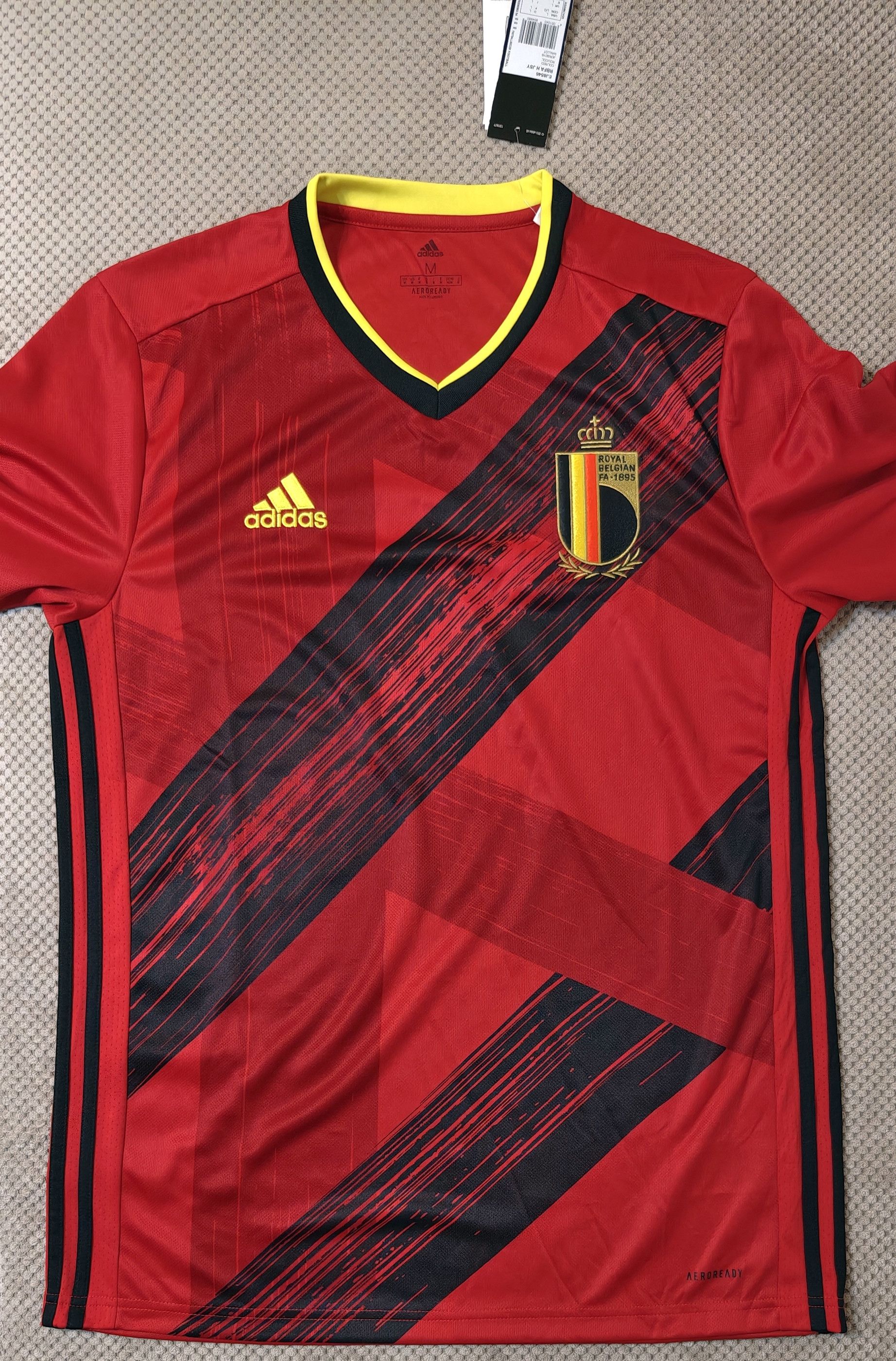 Belgium 2020 Adidas EJ8546 football jersey