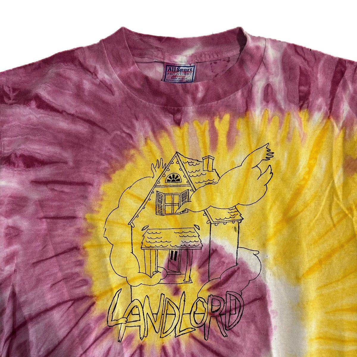 Vintage Vintage ‘Landlord’ Tie Dye Tee Size US L / EU 52-54 / 3 - 2 Thumbnail