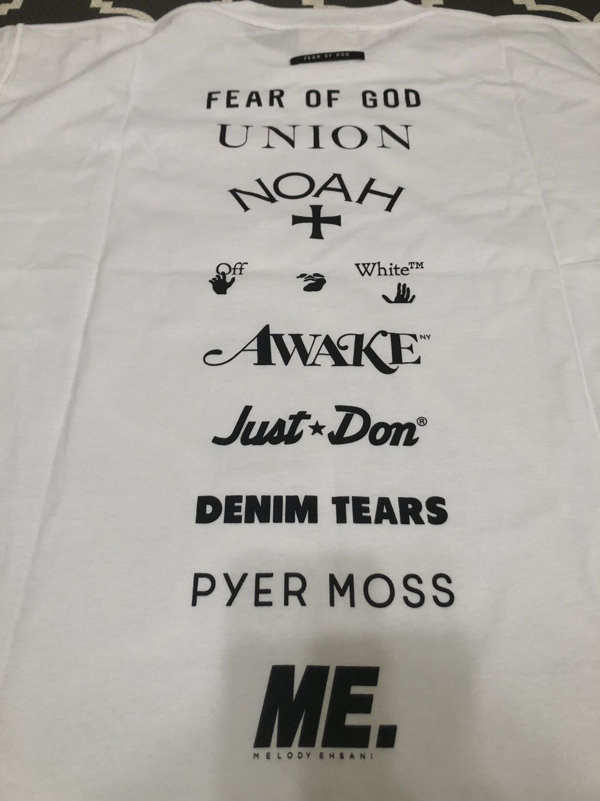 Fear of God Fear of God GF Tee w/ 3M Size US L / EU 52-54 / 3 - 4 Thumbnail