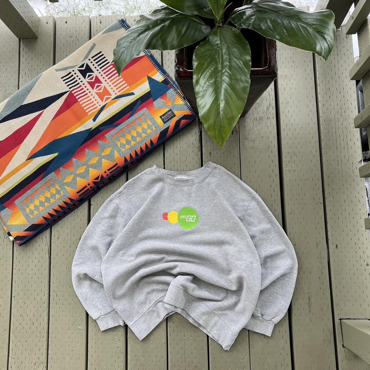 Nike × Vintage Vintage Nike Crewneck Sweatshirt Size US XL / EU 56 / 4 - 2 Thumbnail