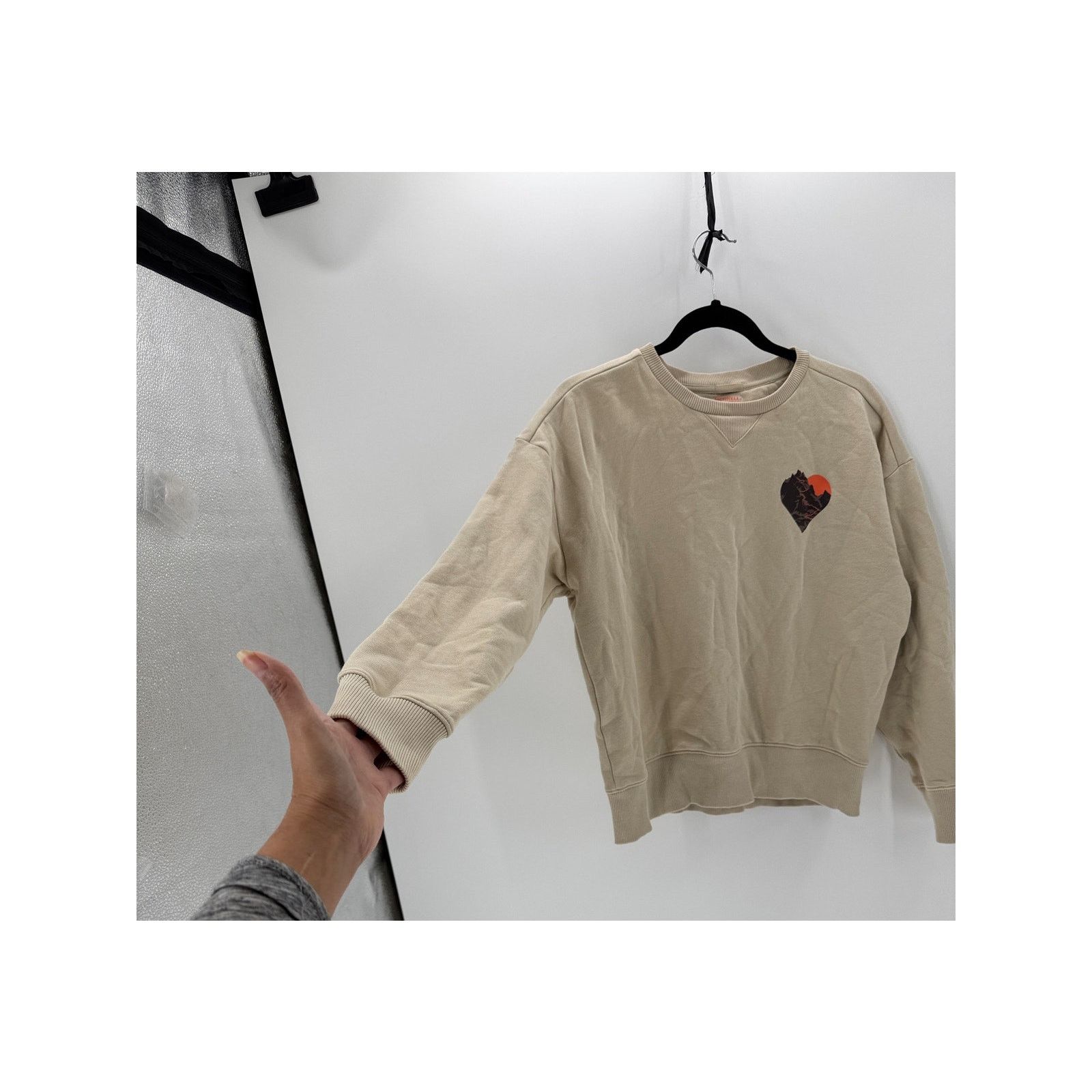 Merrell Merrell Heart Crew Neck Fleece sweatshirt size S minimalist Size S / US 4 / IT 40 - 4 Thumbnail