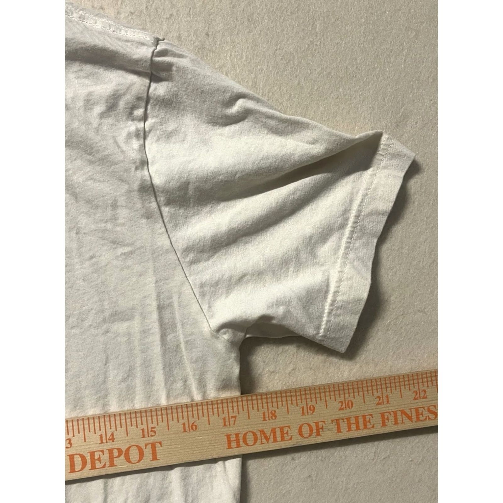Vintage Coachella T-Shirt Unisex Graphic Print Crew Neck Short Sleeve Cream Size M Ivory Cotton Men Slim Regular Vintage: No Size US M / EU 48-50 / 2 - 3 Thumbnail