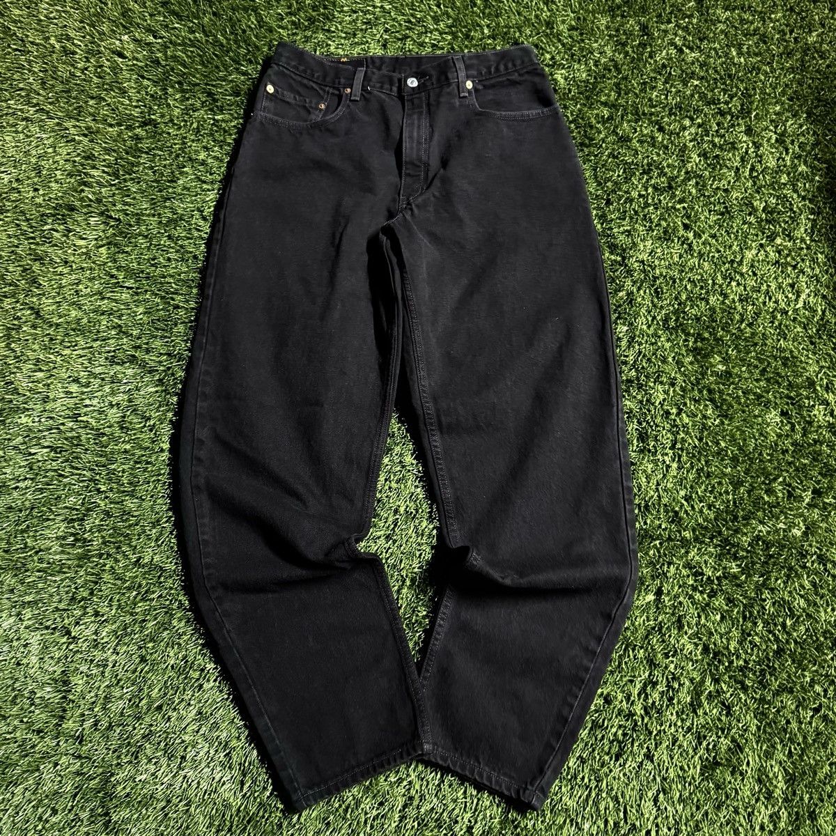 Levi's × Levi's Vintage Clothing × Vintage Y2K Vintage Levi’s 560s Denim Jeans - Loose Fit Tapered Leg Size US 33 - 3 Thumbnail