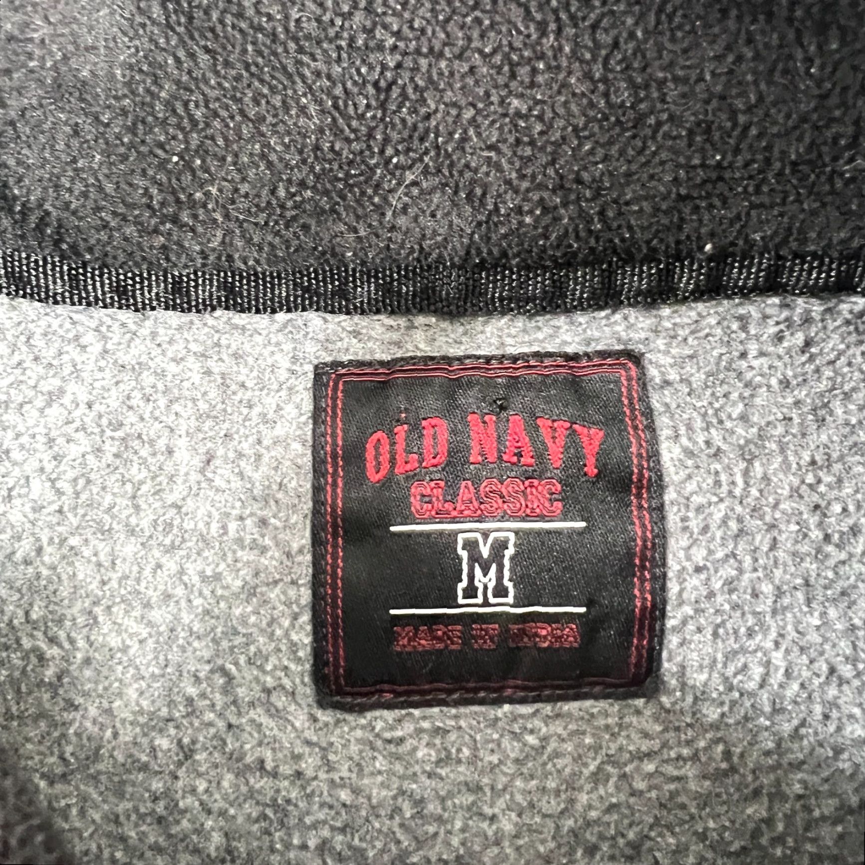Vintage VINTAGE Vintage Old Navy Men's Fleece Pullover Size M Gray 1/2 Zip Y2K Classic Sweatshirt Winter Outdoor 90s Mens Size US M / EU 48-50 / 2 - 3 Thumbnail