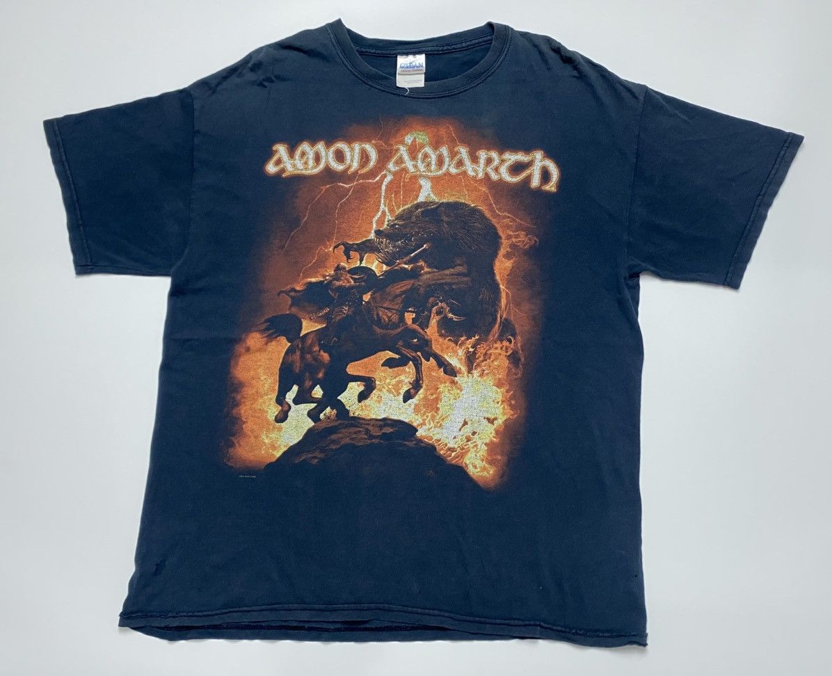 Vintage Vintage Amon Amarth oringal Album Distressed Tee Size US L / EU 52-54 / 3 - 1 Thumbnail