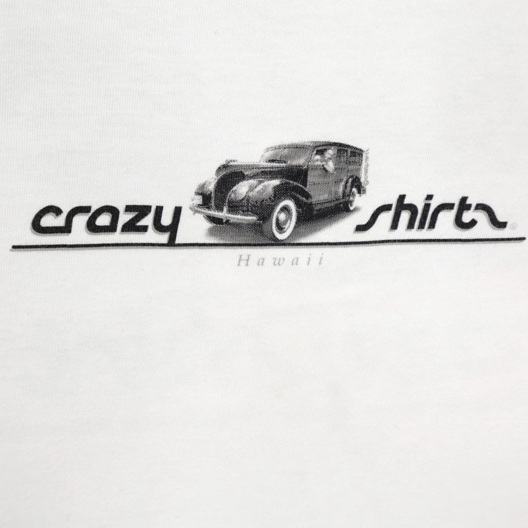 Vintage VINTAGE Crazy Shirts Shirt Mens Large White Hawaii Classic Woody Car Hawaiian Size US L / EU 52-54 / 3 - 2 Thumbnail