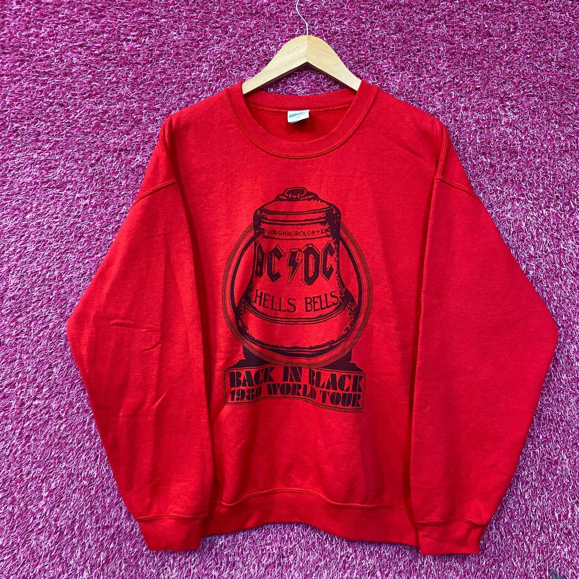 AC/DC AC/DC Hells Bells Back in Black 1980 World Tour Pullover Swe Size US M / EU 48-50 / 2 - 1 Thumbnail