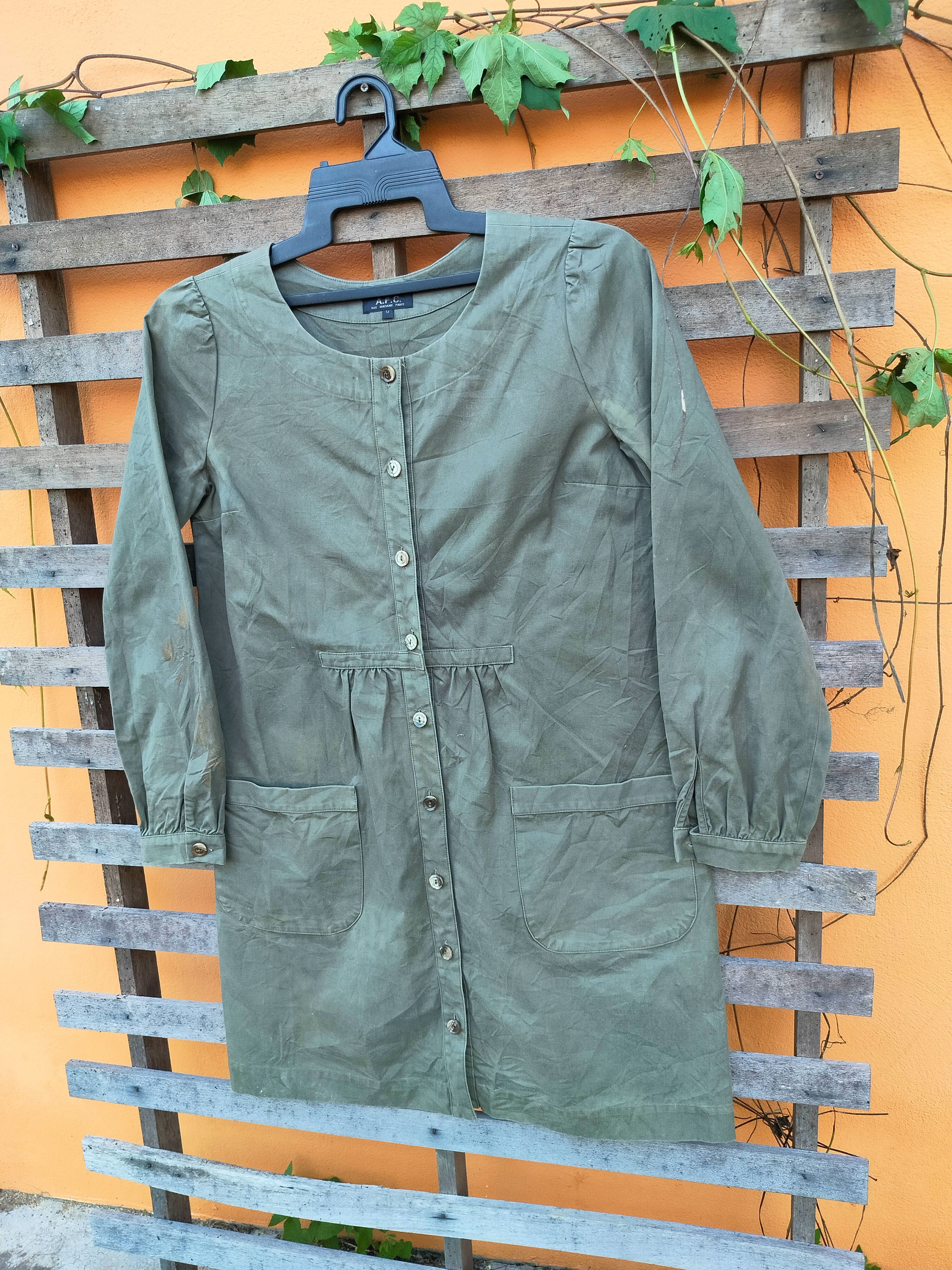 A.P.C. A.P.C BUTTON UP SHIRT Size M / US 6-8 / IT 42-44 - 3 Thumbnail