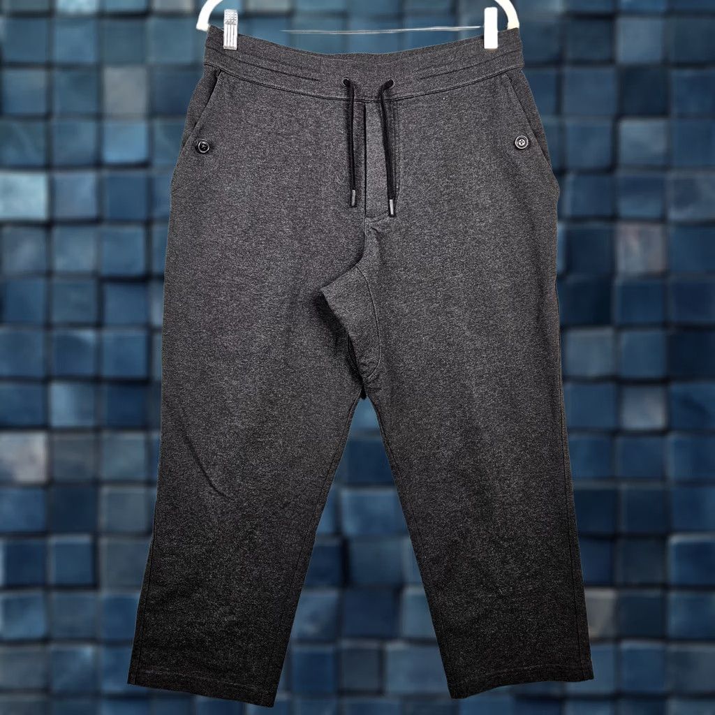 Lululemon Lululemon Men's Dark Charcoal Gray Pockets Sweatpants Size L Size US 33 - 1 Thumbnail