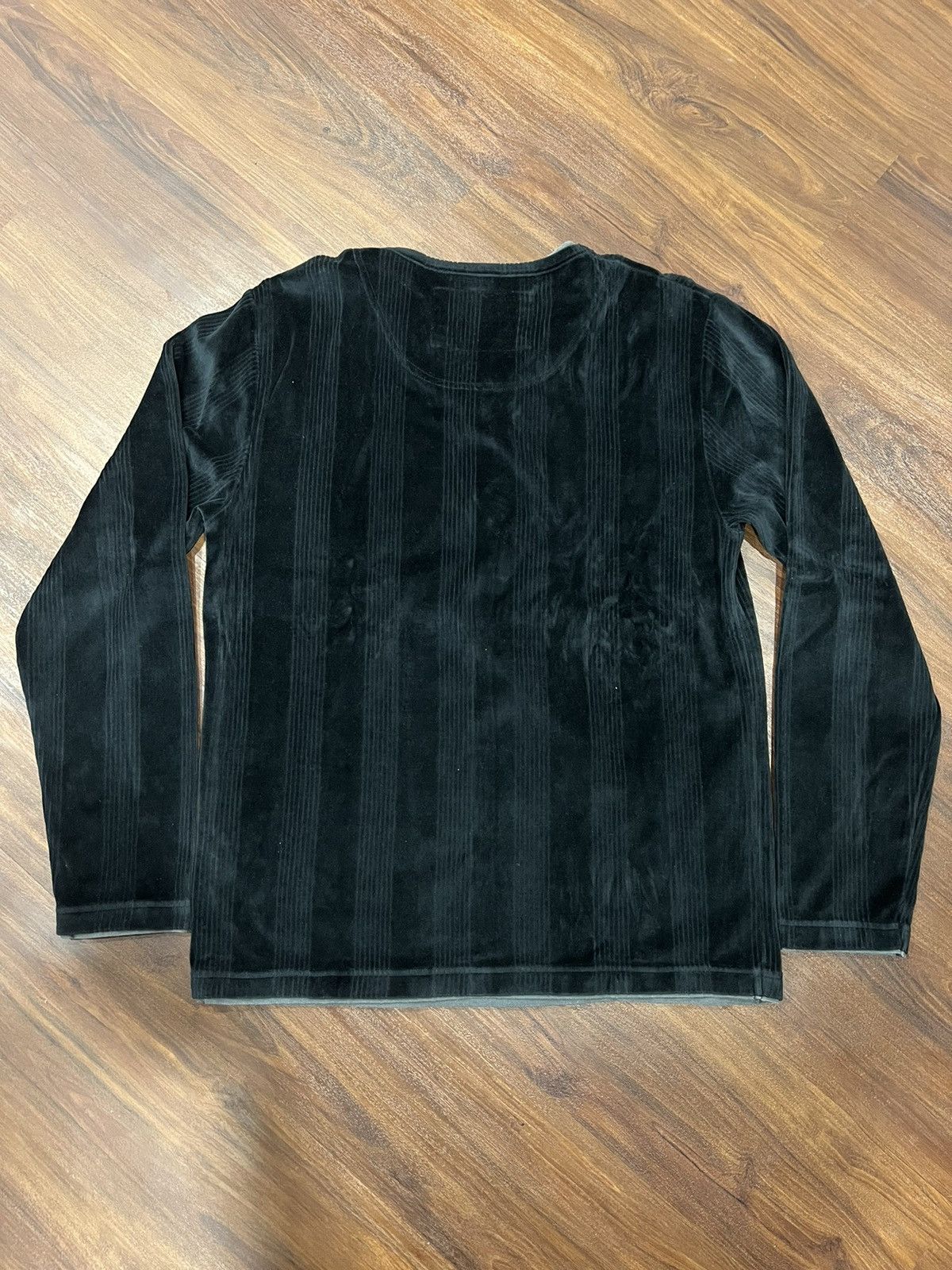 If Six Was Nine × Japanese Brand × Le Grande Bleu (L.G.B.) Japanese Velocette Layered Thermal Velvet Longsleeve Size US L / EU 52-54 / 3 - 3 Thumbnail