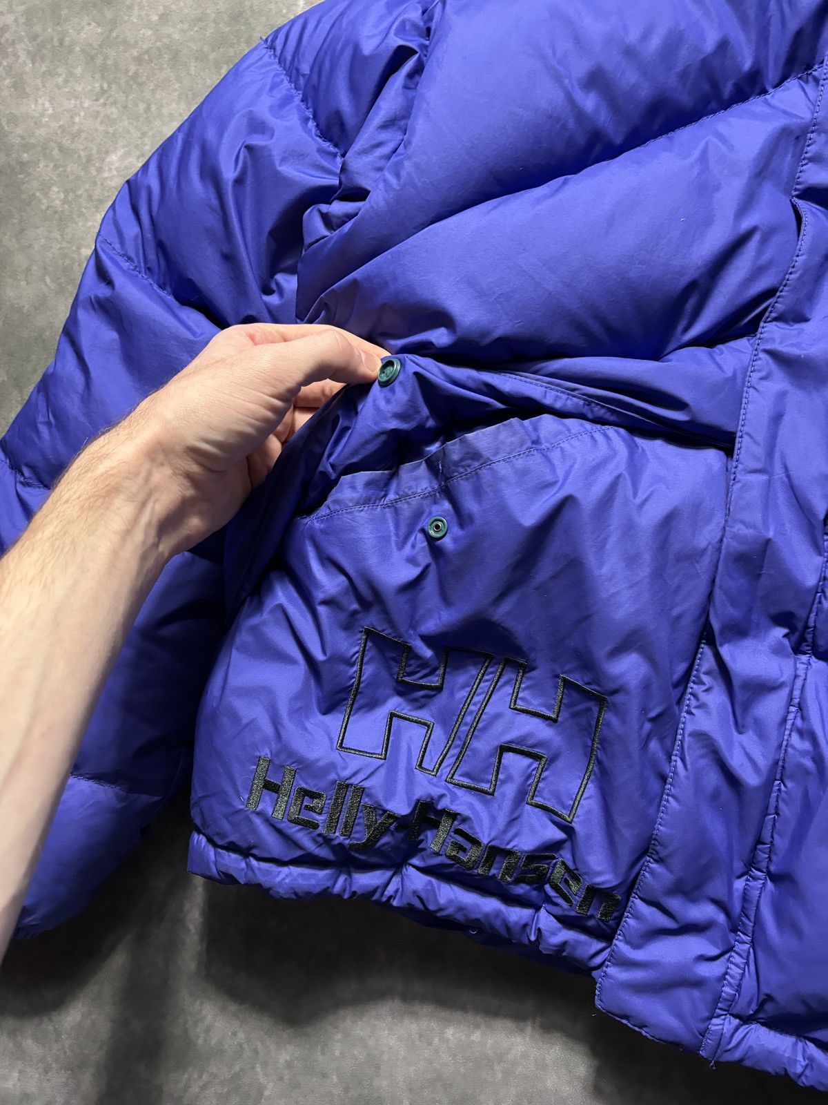 Helly Hansen Helly Hansen Duck Down Puffer Jacket Reversible Hooded 90s Size US M / EU 48-50 / 2 - 13 Thumbnail