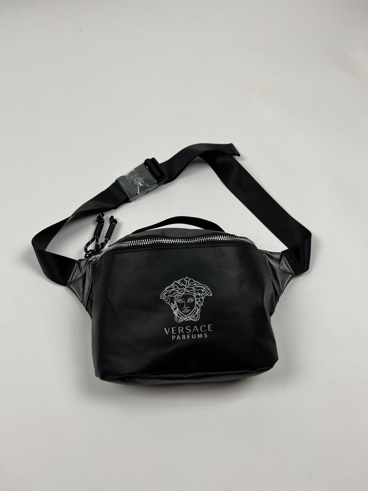 Versace parfums bag black hotsell