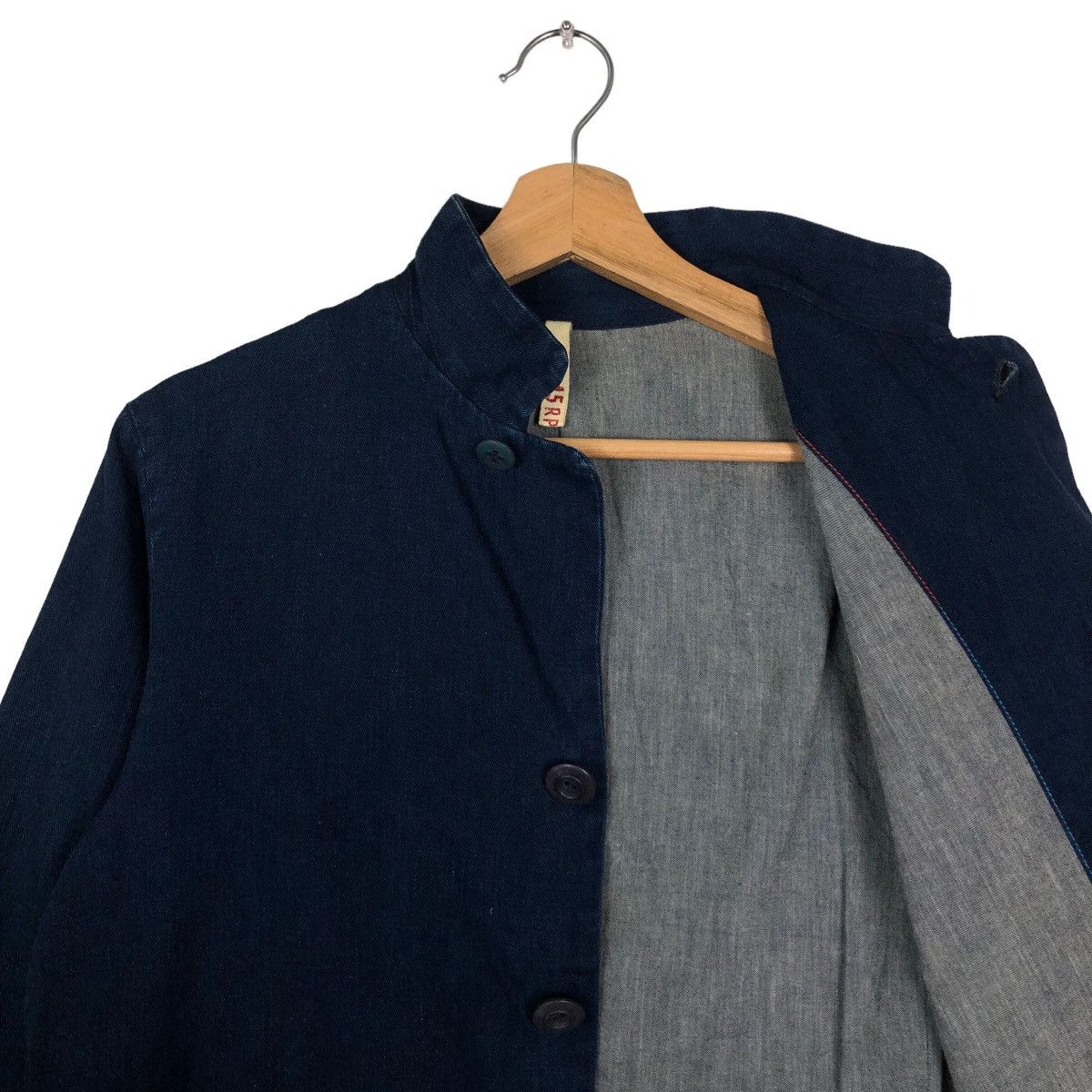 45rpm 🔥Rare Blue Indigo Zipper Jacket 45Rpm Made in Japan Size US M / EU 48-50 / 2 - 9 Thumbnail