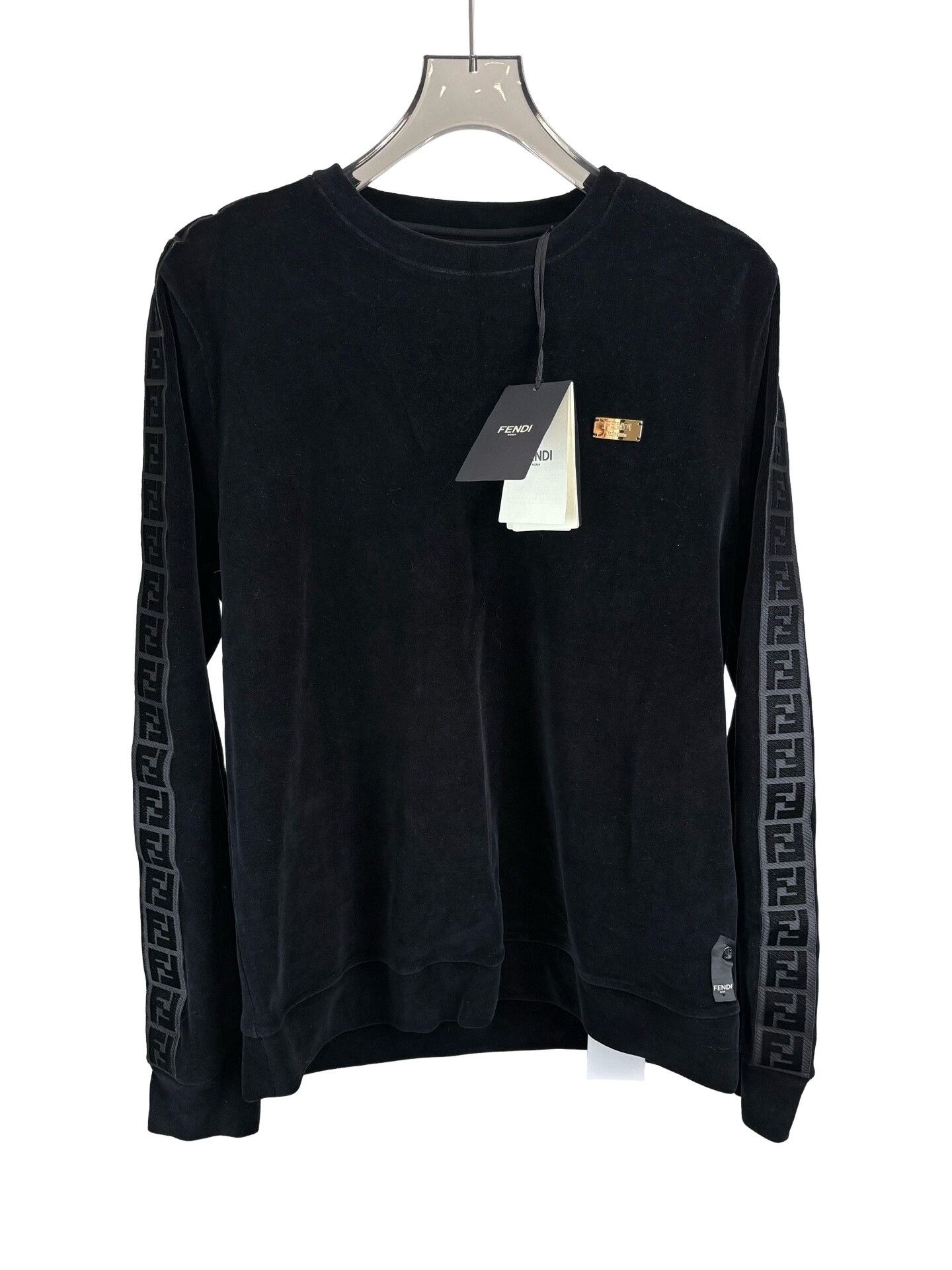 Fendi Fendi x Team Wang Chenille Logo Sweatshirt 50 Size US M / EU 48-50 / 2 - 1 Thumbnail