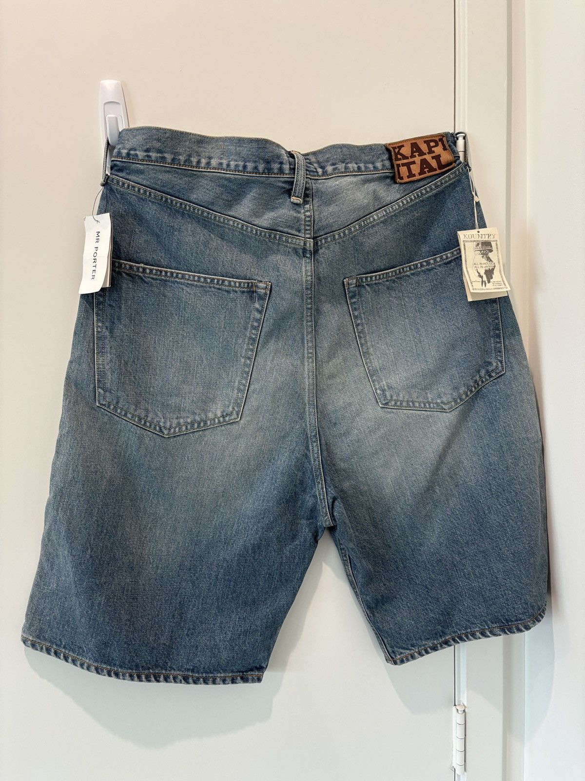 Kapital Kapital Kountry Jewel Denim Shorts Size US 38 / EU 54 - 2 Thumbnail