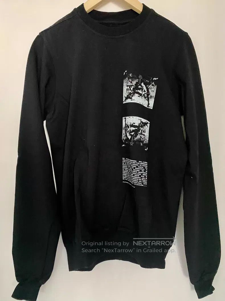 Rick Owens Rick Owens Double-threaded men's sweatshirt| Size US S / EU 44-46 / 1 - 3 Thumbnail