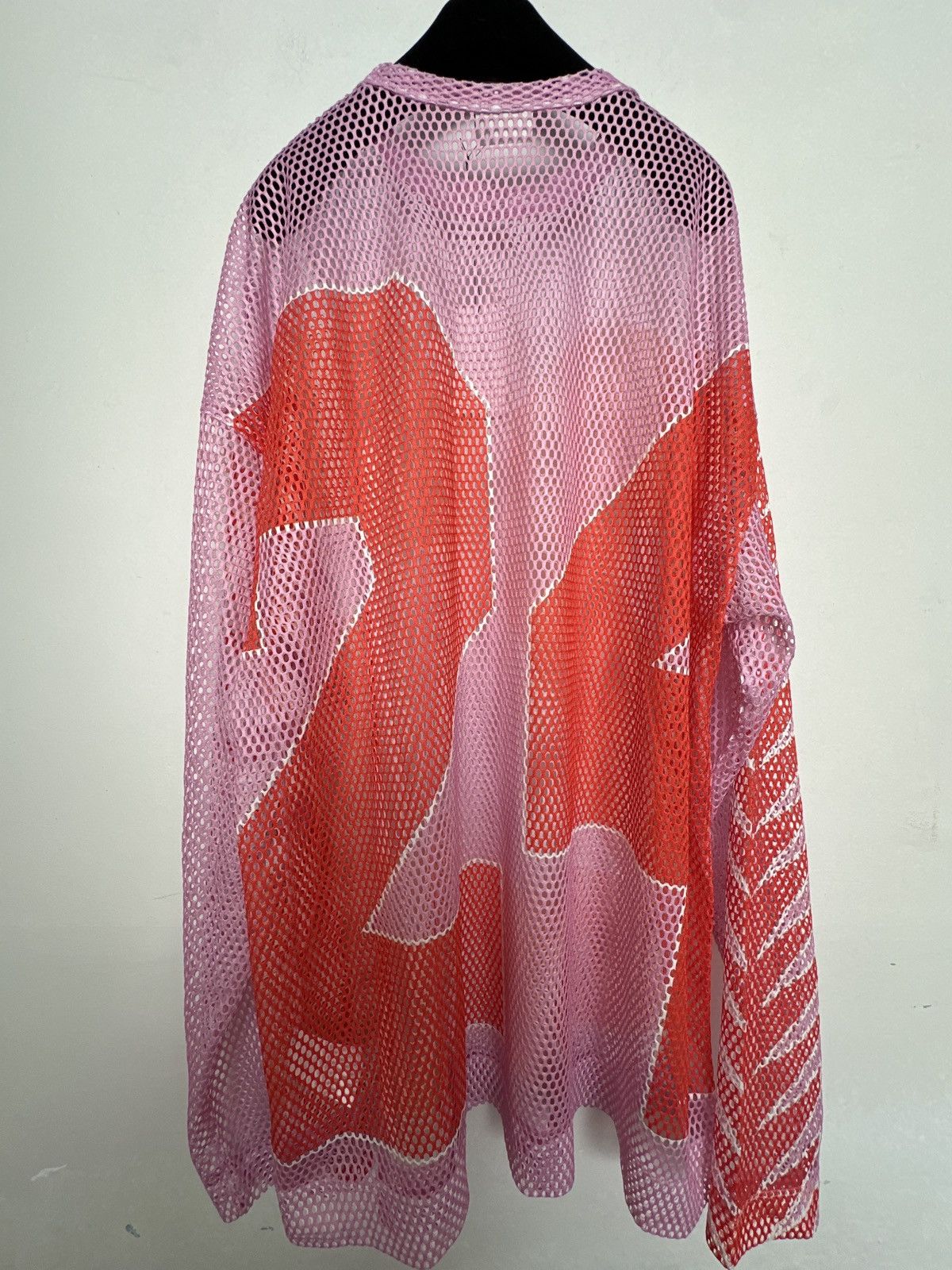 Dries Van Noten Dries Van Noten Oversized Hegland Mesh Jersey Size US L / EU 52-54 / 3 - 8 Thumbnail