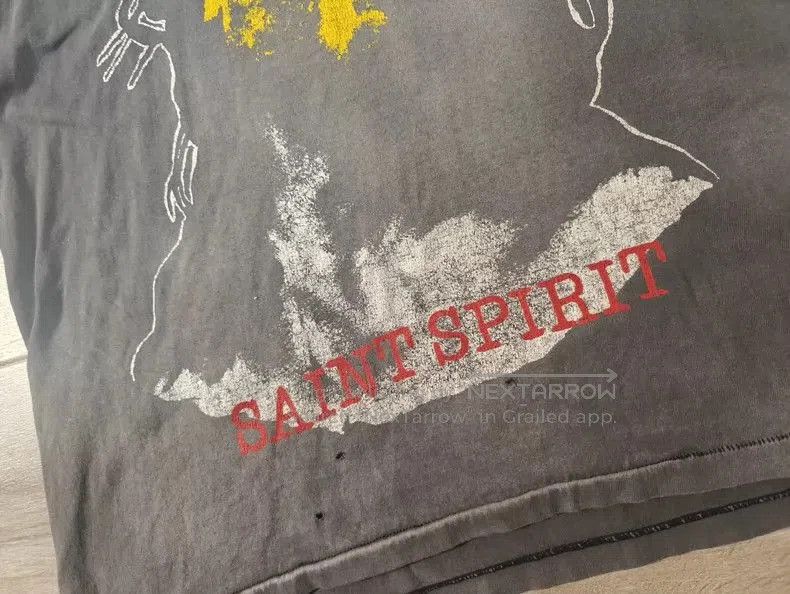Saint Michael Vintage Saint Michael Graphic T. Size US XL / EU 56 / 4 - 5 Thumbnail