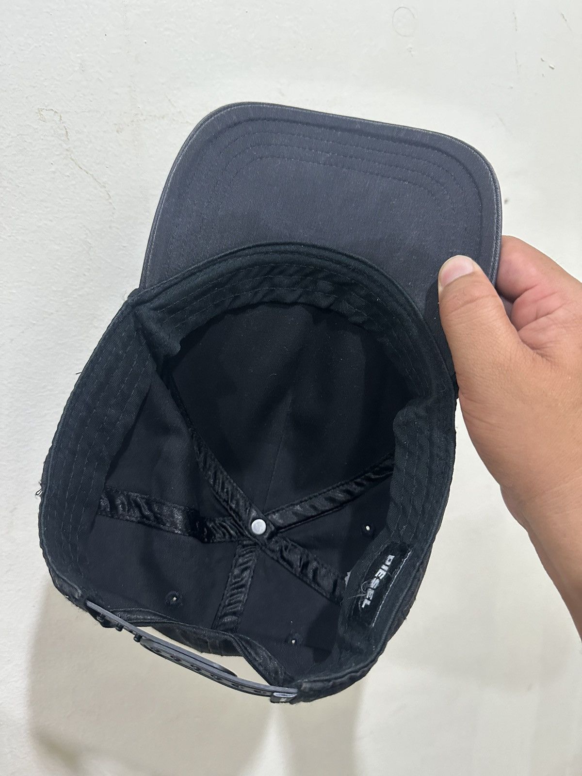 Diesel Y2K DIESEL Mohawk Logo Dad Hat Size ONE SIZE - 6 Thumbnail