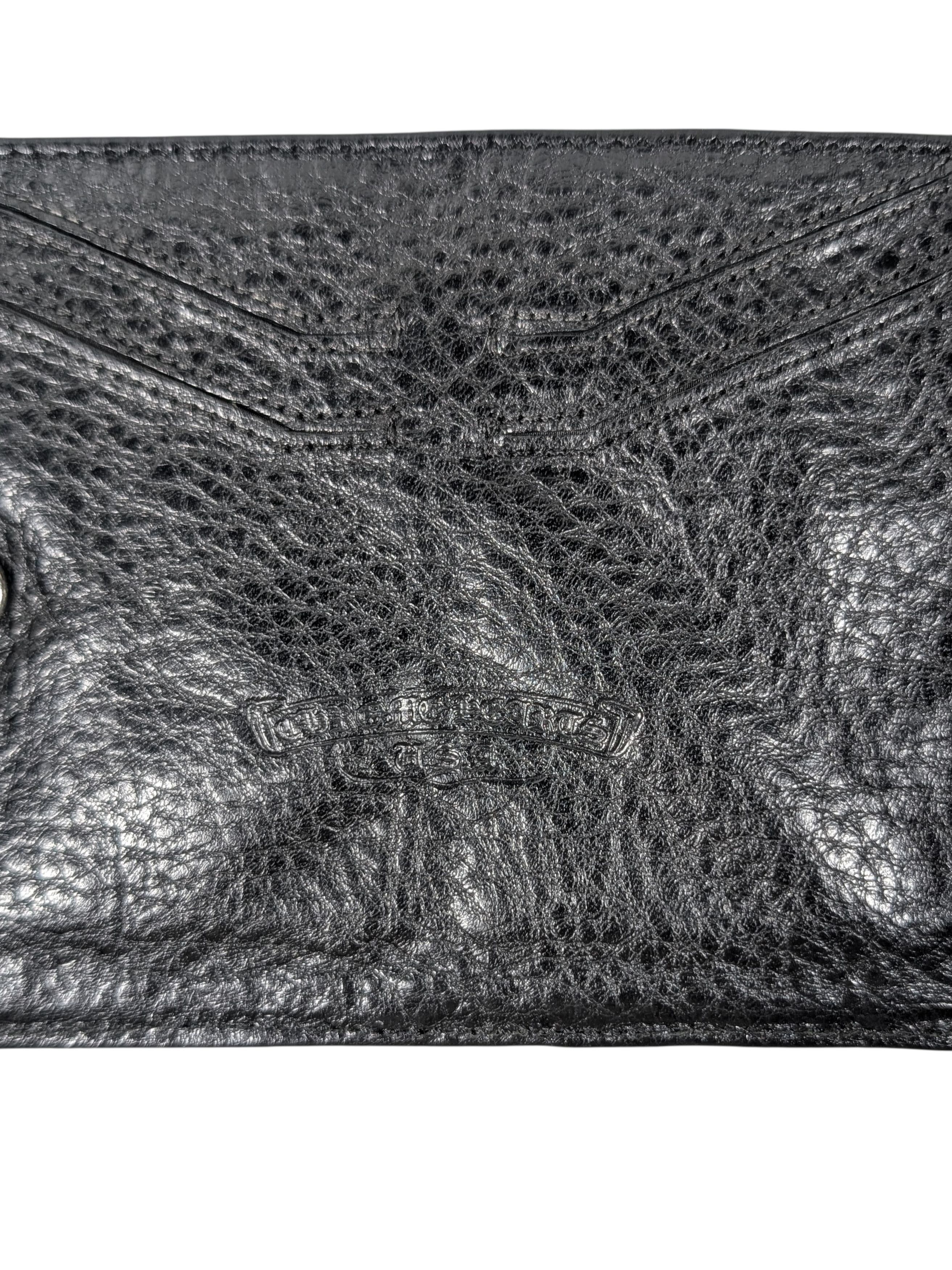 Chrome Hearts Bifold Snap Wallet Cemetery Cross Patch Aint Nothing 2 Do Size ONE SIZE - 6 Thumbnail