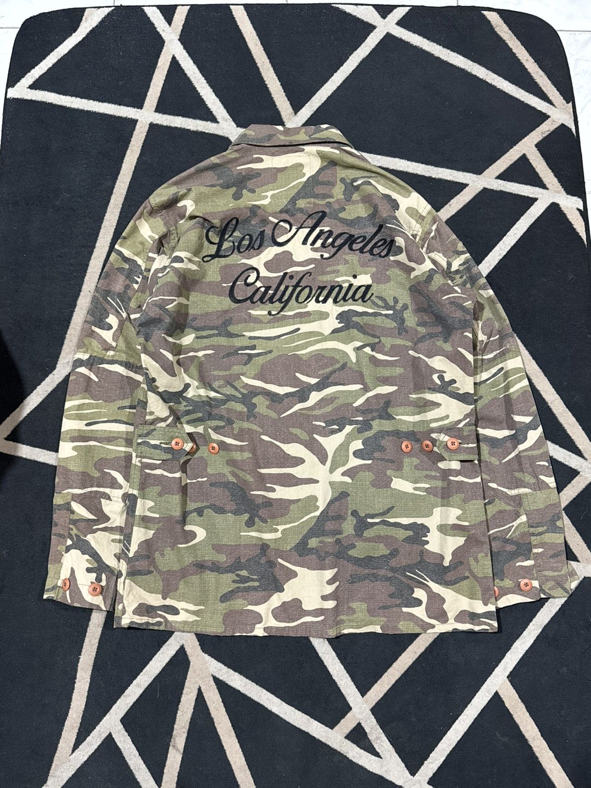 Andersson Bell Andersson Bell SS17 Field Jacket Camouflage Jw Andersson Size US M / EU 48-50 / 2 - 5 Thumbnail