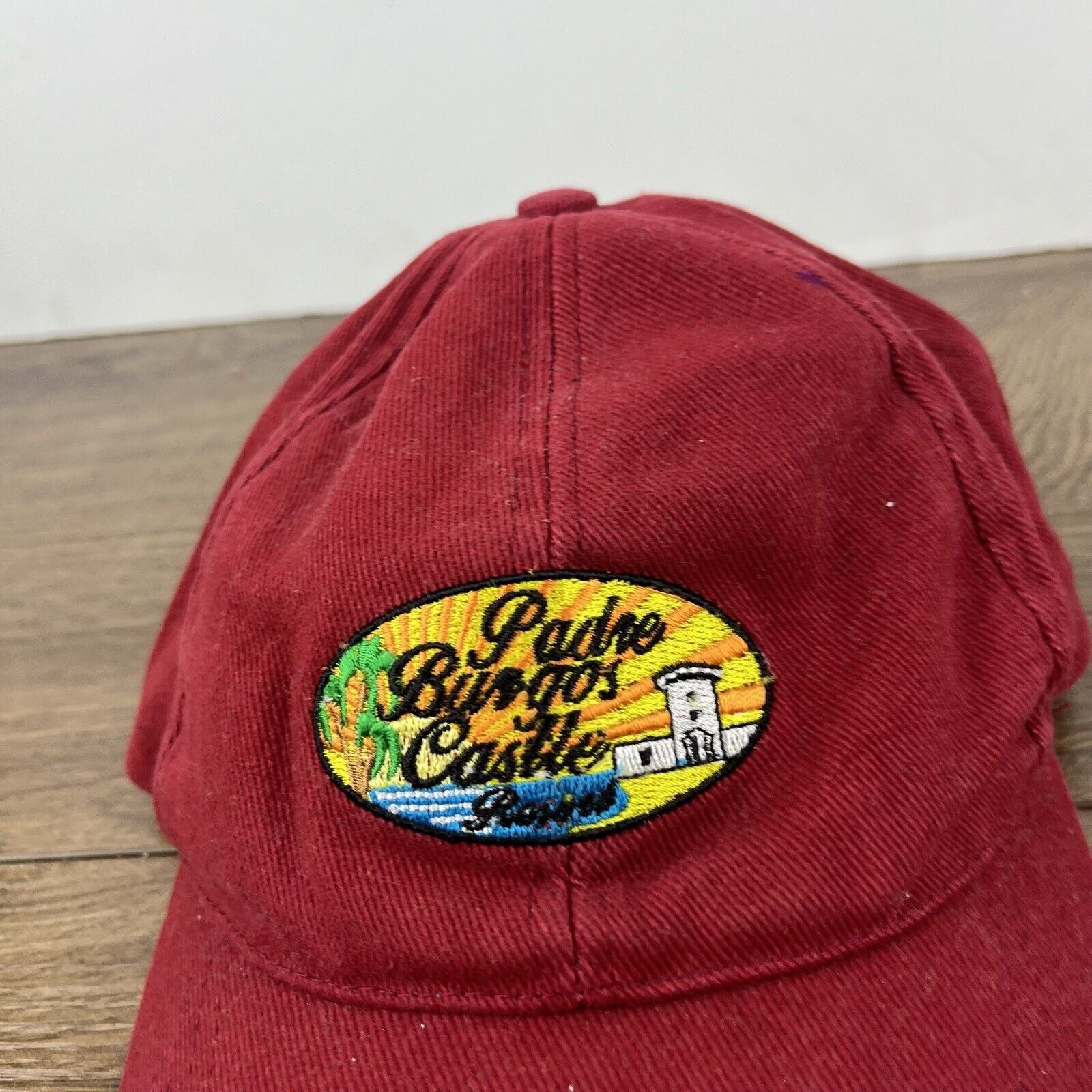 Other Padre Bingos Castle Hat Red Cap Adjustable Hat Red Adult Fit Size ONE SIZE - 8 Thumbnail