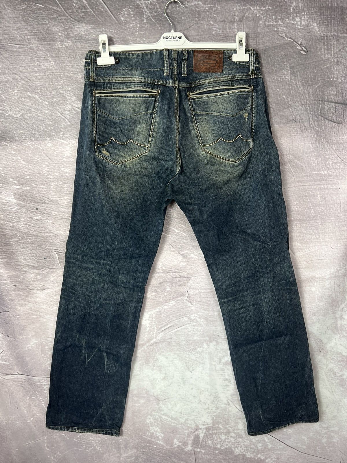 Chevignon Chevignon Jeans Leather pocket pants Size US 33 - 2 Thumbnail