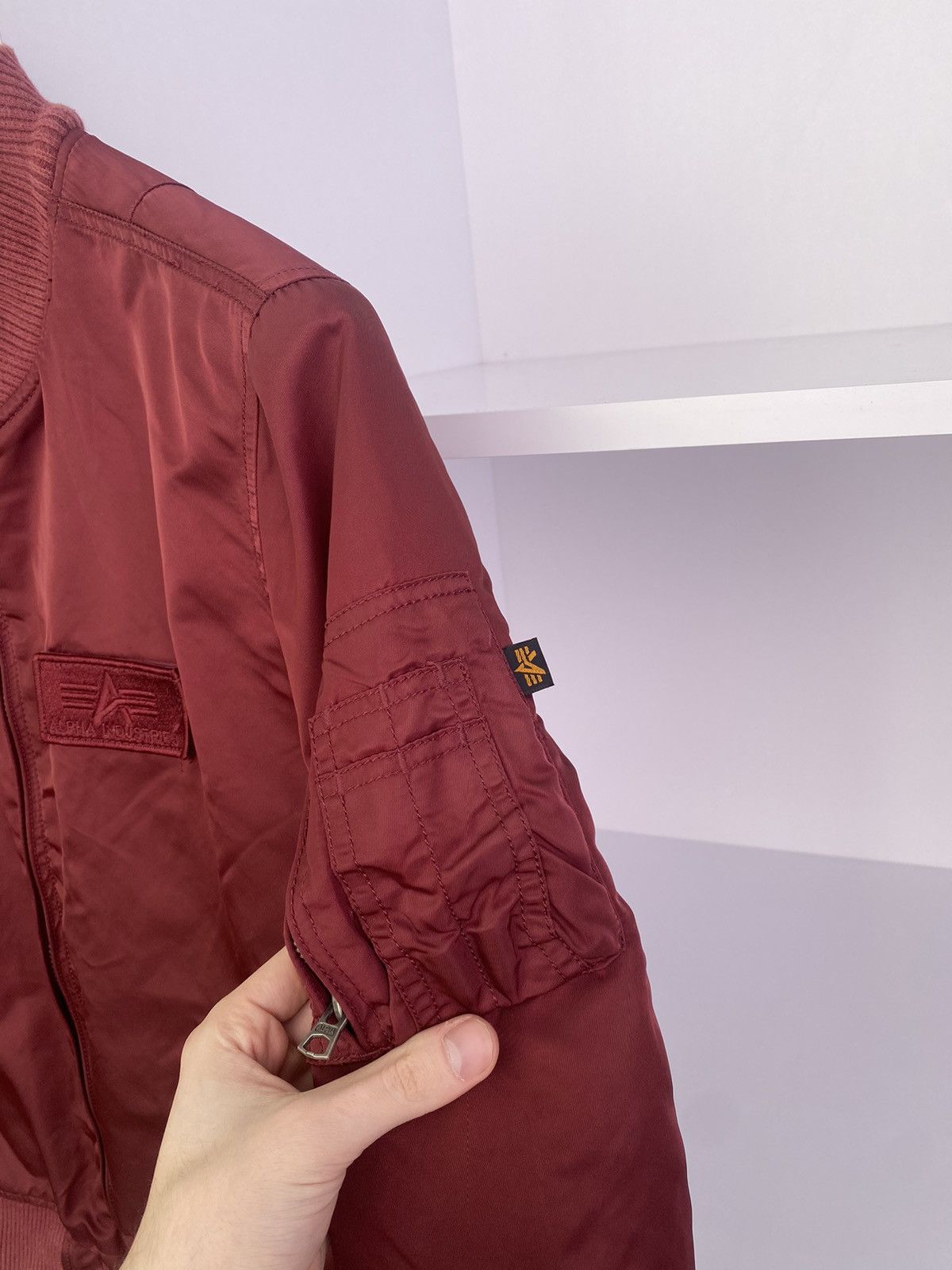 Alpha Industries × Vintage Vintage Alpha Industries M1 Jacket Size US S / EU 44-46 / 1 - 6 Thumbnail