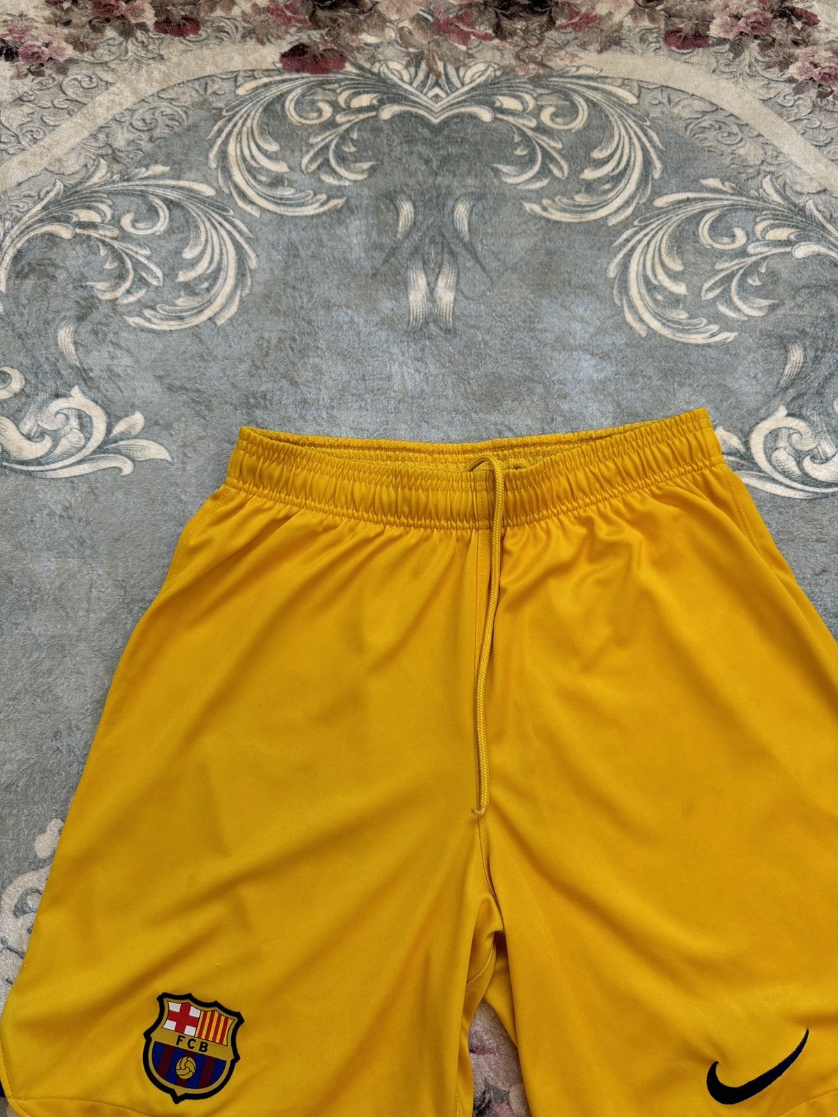 Nike Nike Barcelona 2023/24 Soccer Shorts Mens Size M DR5080-728 Size US 32 / EU 48 - 5 Thumbnail