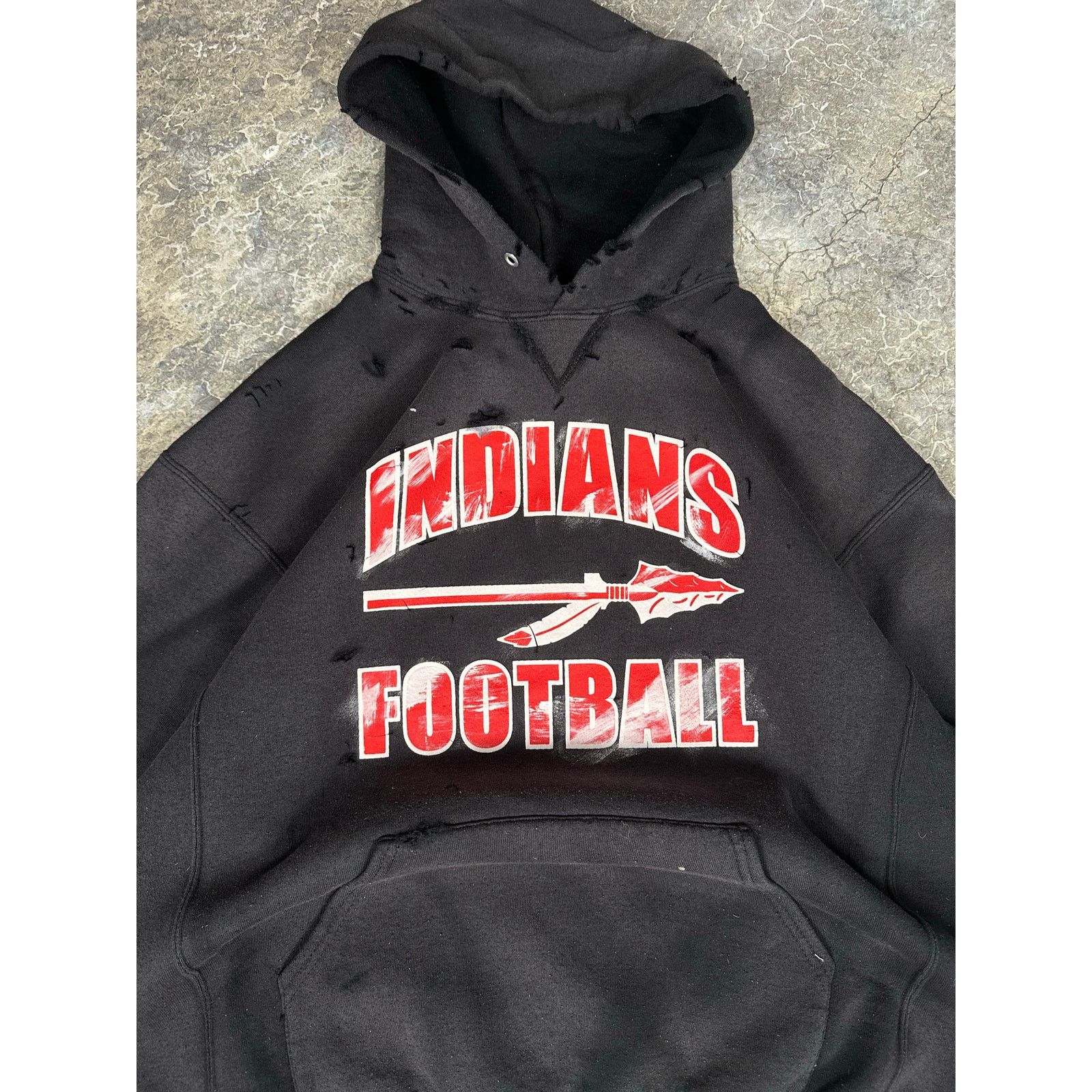 Russell Athletic Vintage Sun Faded College Hoodie Size US XL / EU 56 / 4 - 2 Thumbnail