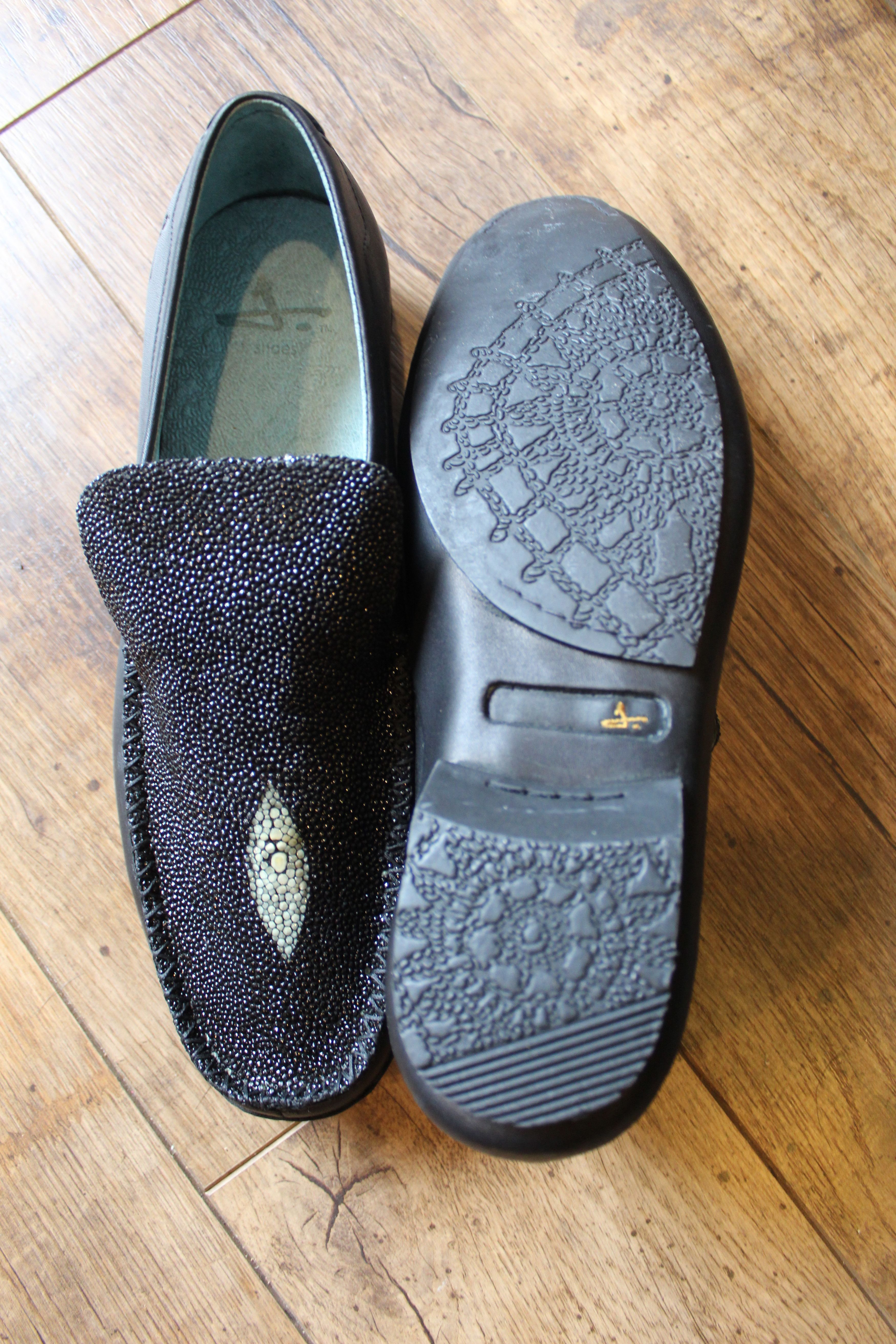J Shoes J SHOES Regent #6866 – Rare Stingray Loafer Size US 11 / EU 44 - 4 Thumbnail