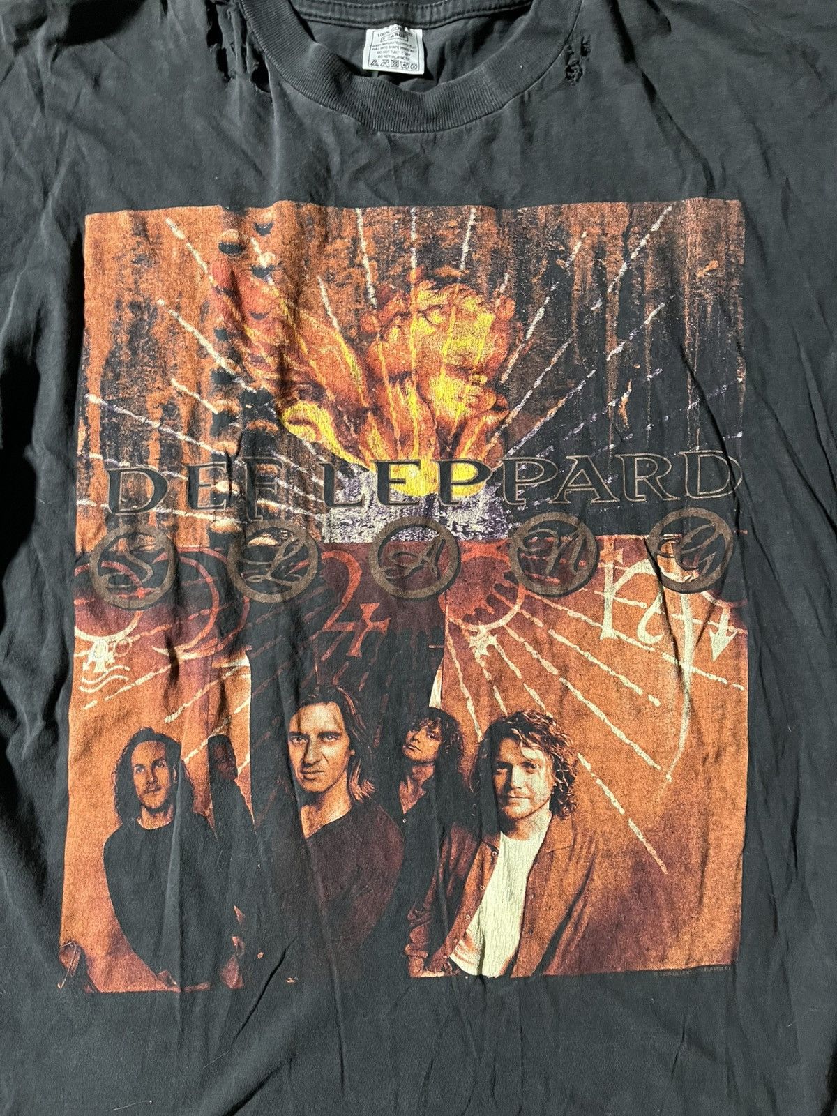 Other 1996 Def Leppard tour t-shirt Size US XL / EU 56 / 4 - 3 Thumbnail