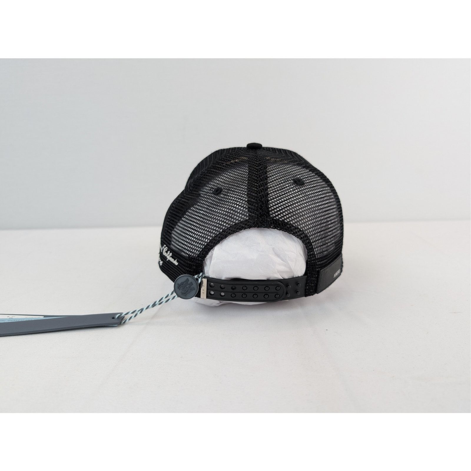 Amiri o1rshd1 Size: OS / MA Crest Trucker Hat / Cap in Black Size ONE SIZE - 5 Thumbnail