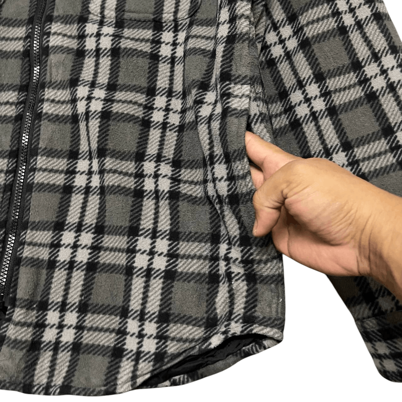 Supreme Supreme Plaid Zipper Hooded Jacket Size US M / EU 48-50 / 2 - 6 Thumbnail