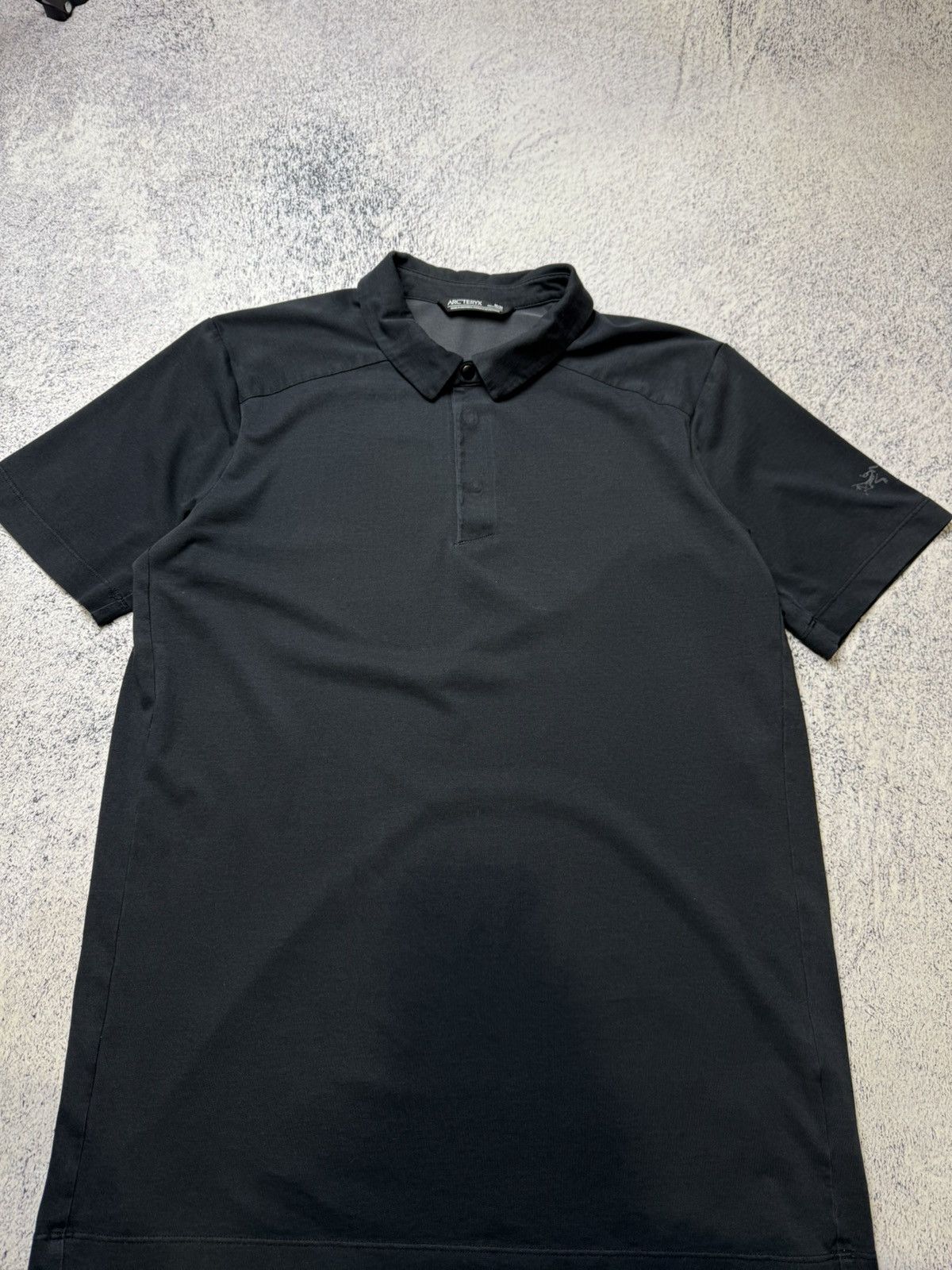 Arc'teryx Mens Arcteryx Black Polo Shirt Size M Size US M / EU 48-50 / 2 - 5 Thumbnail