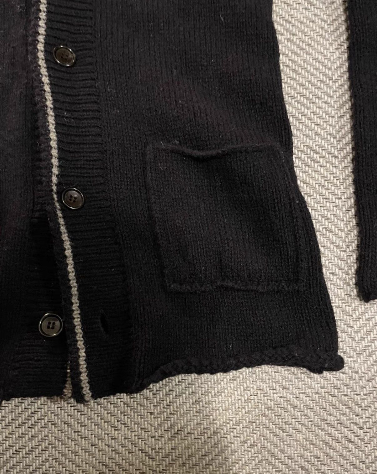 Comme des Garcons COMME DES GARCONS HOMME Wool Knit Cardigan K24 Size US M / EU 48-50 / 2 - 4 Thumbnail