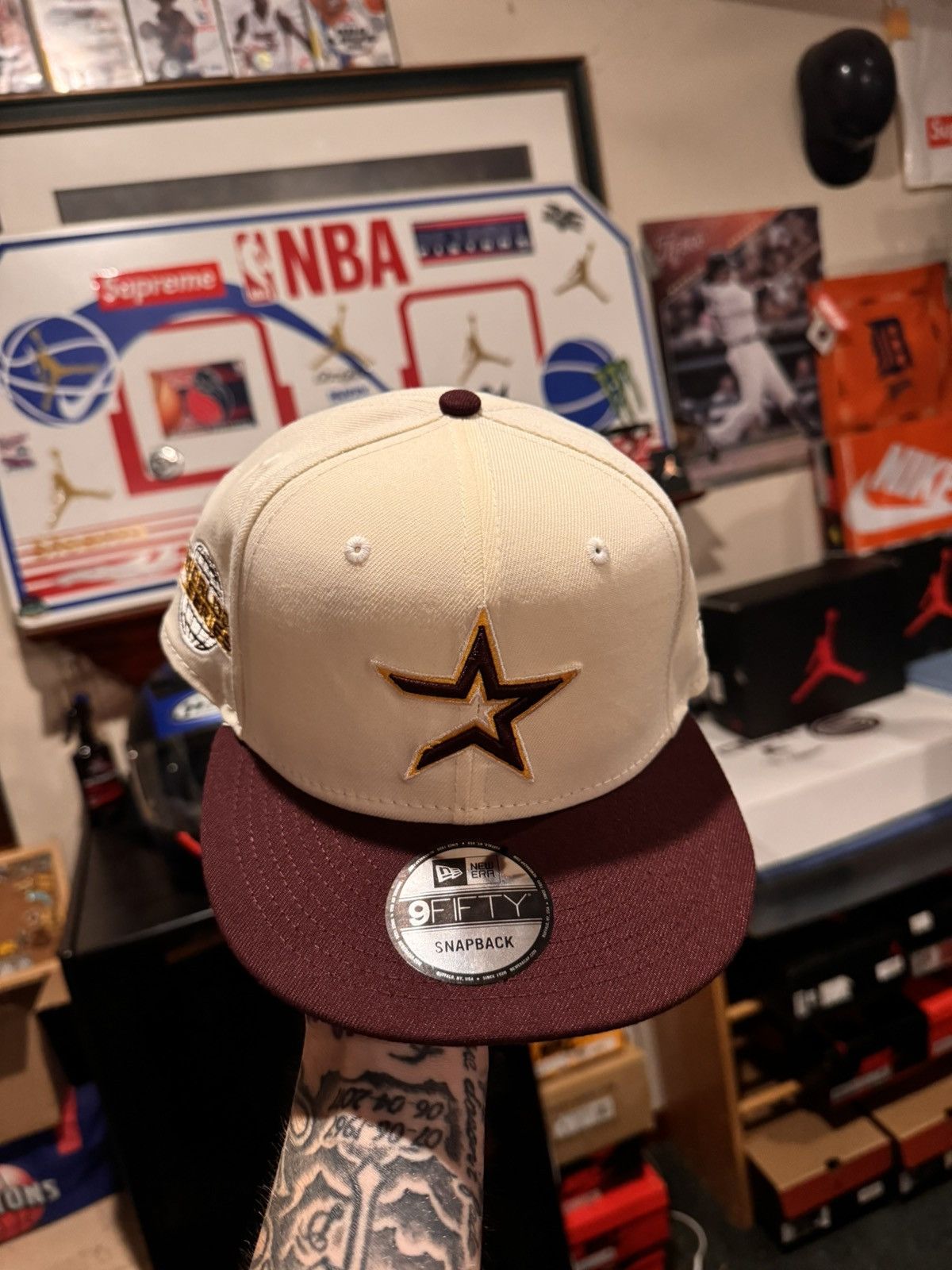 New Era New era 9fifty Houston Astro snapback Size ONE SIZE - 2 Thumbnail