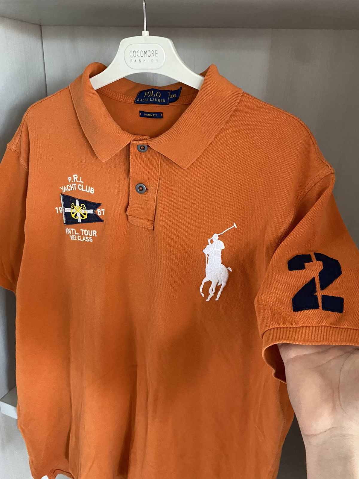 Polo Ralph Lauren Vintage Polo Ralph Lauren #2 Polo Rare Chief Keef Big Logo Size US XL / EU 56 / 4 - 4 Thumbnail