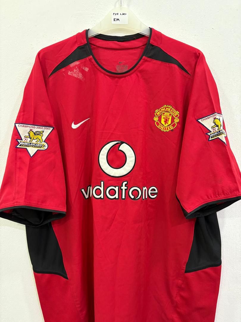 Nike Manchester United Jersey 2002/03 #21 FORLAN Size US XL / EU 56 / 4 - 1 Thumbnail