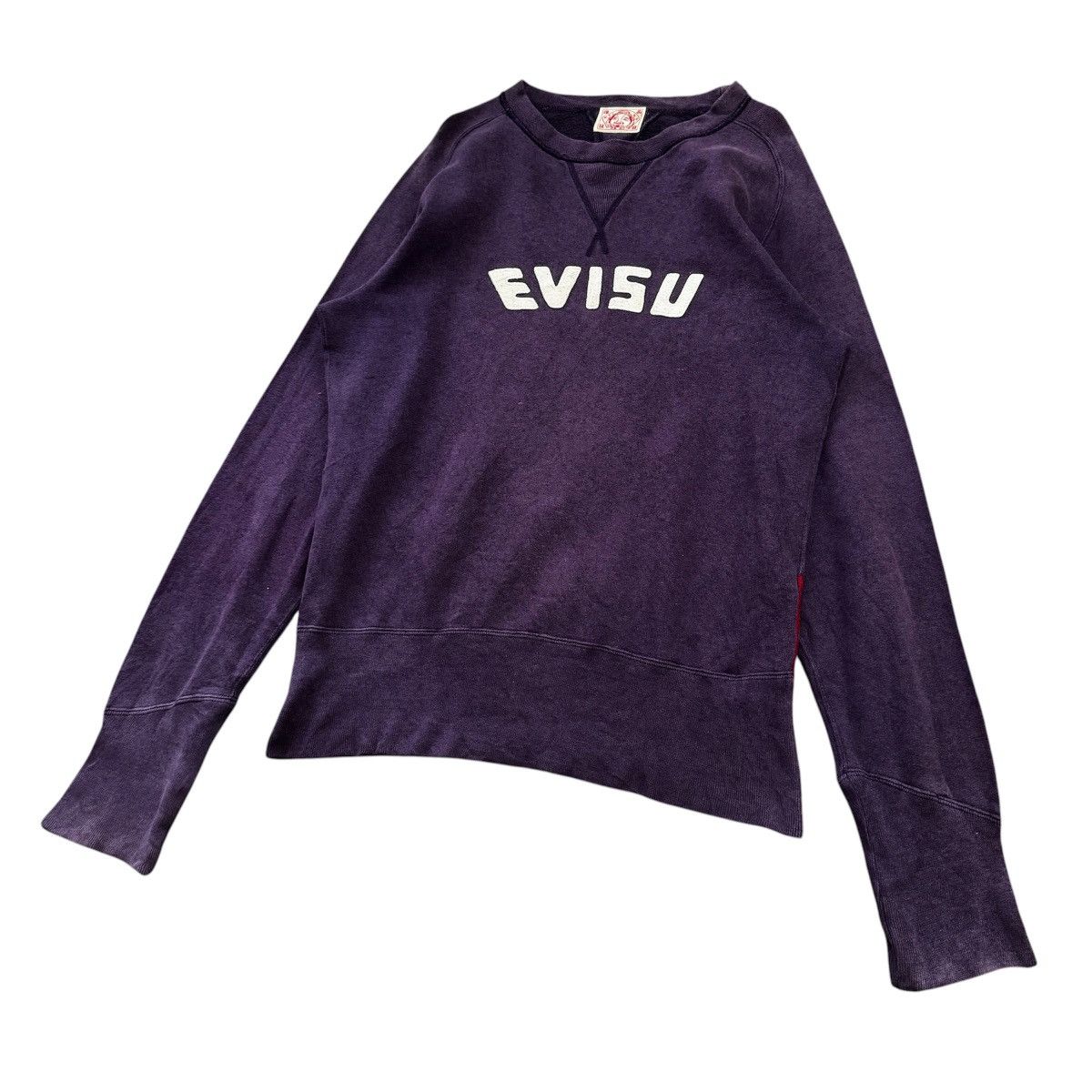 Evisu Vintage Evisu Osaka Sweatshirt Logo Spellout Linen Blend Size US M / EU 48-50 / 2 - 2 Thumbnail
