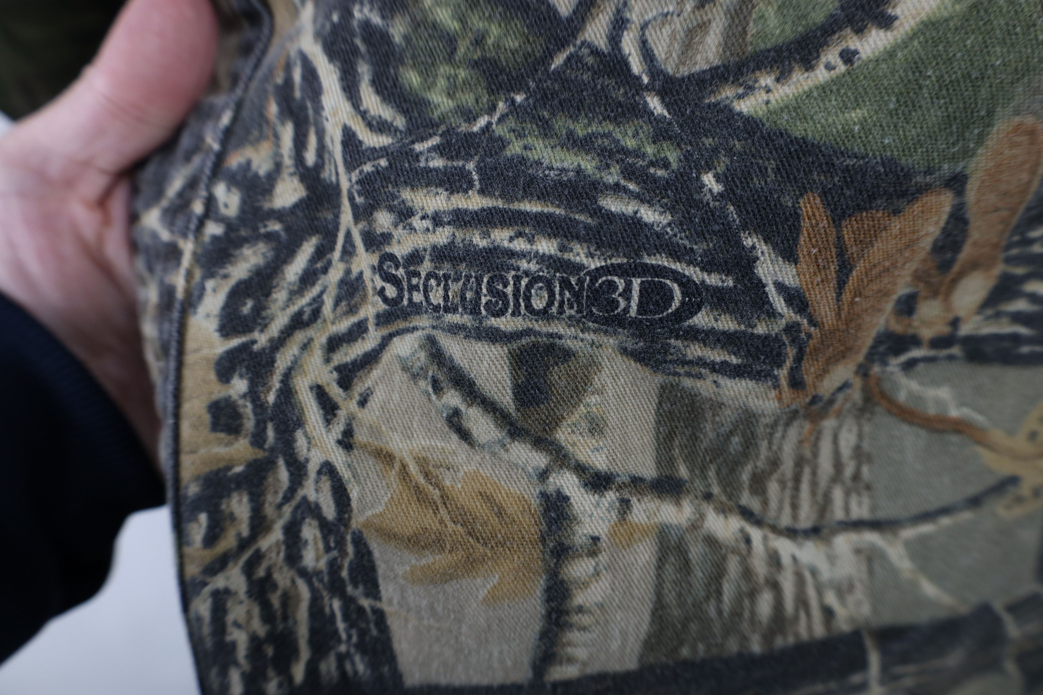 Cabelas × Vintage Vintage Cabelas Seclusion Camouflage Shooting Button Shirt Size US XXL / EU 58 / 5 - 4 Thumbnail