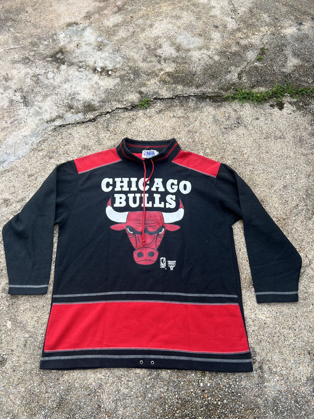 NBA Chicago Bulls NBA Spell Out Sweatshirt Size US M / EU 48-50 / 2 - 1 Thumbnail