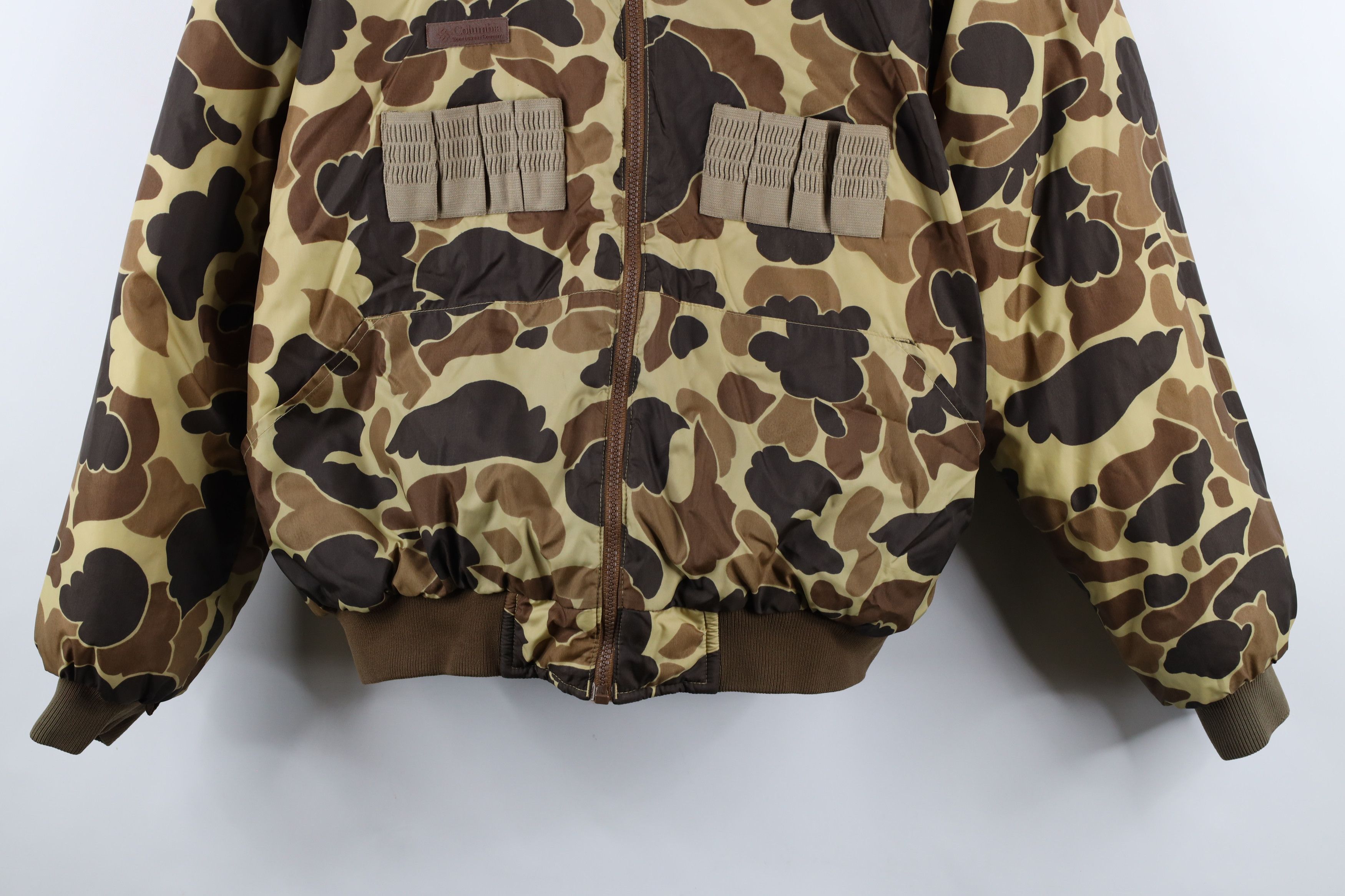 Columbia × Vintage Vintage 90s Columbia Reversible Puffer Bomber Jacket Coat Size US L / EU 52-54 / 3 - 3 Thumbnail