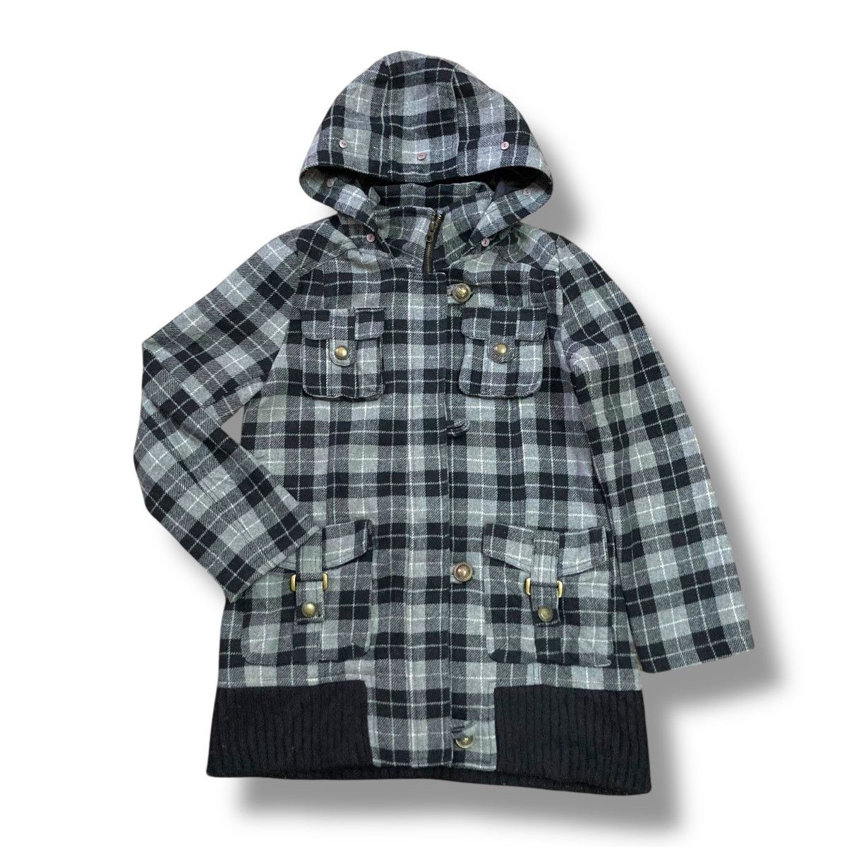 If Six Was Nine 🇯🇵 AVAIL CHECKERED MULTIPOCKET BONDAGE JACKET Size US L / EU 52-54 / 3 - 1 Thumbnail