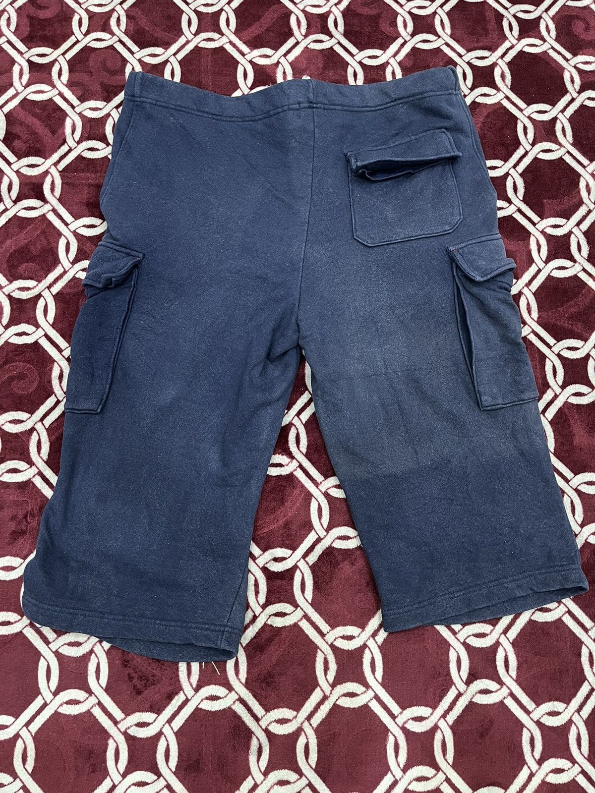 Japanese Brand Burden Japanese Brand Union Made Faded Cargo Shorts Size US 36 / EU 52 - 2 Thumbnail